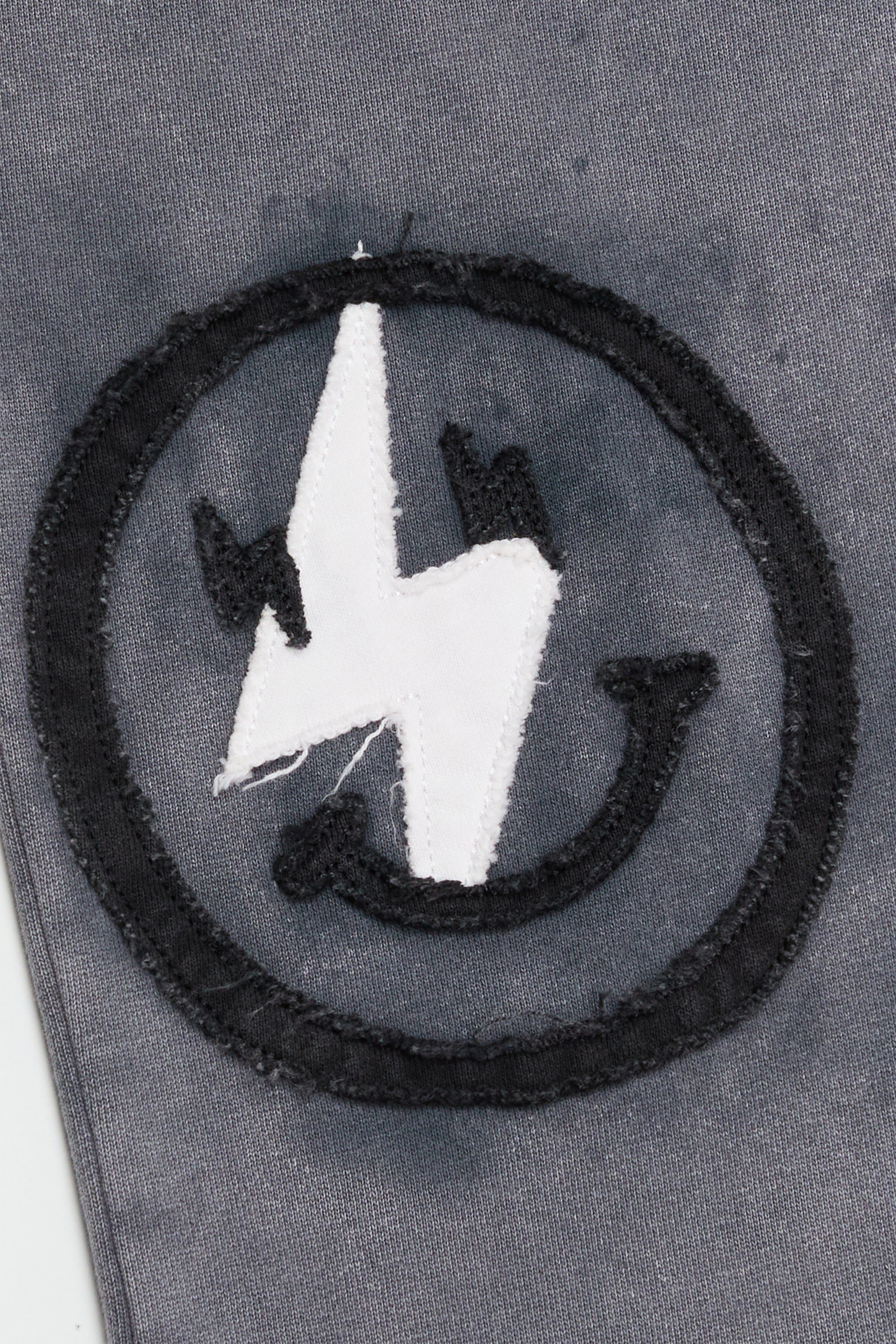 6Th Nbrhd Cutout Men's Sweatpants - Gray