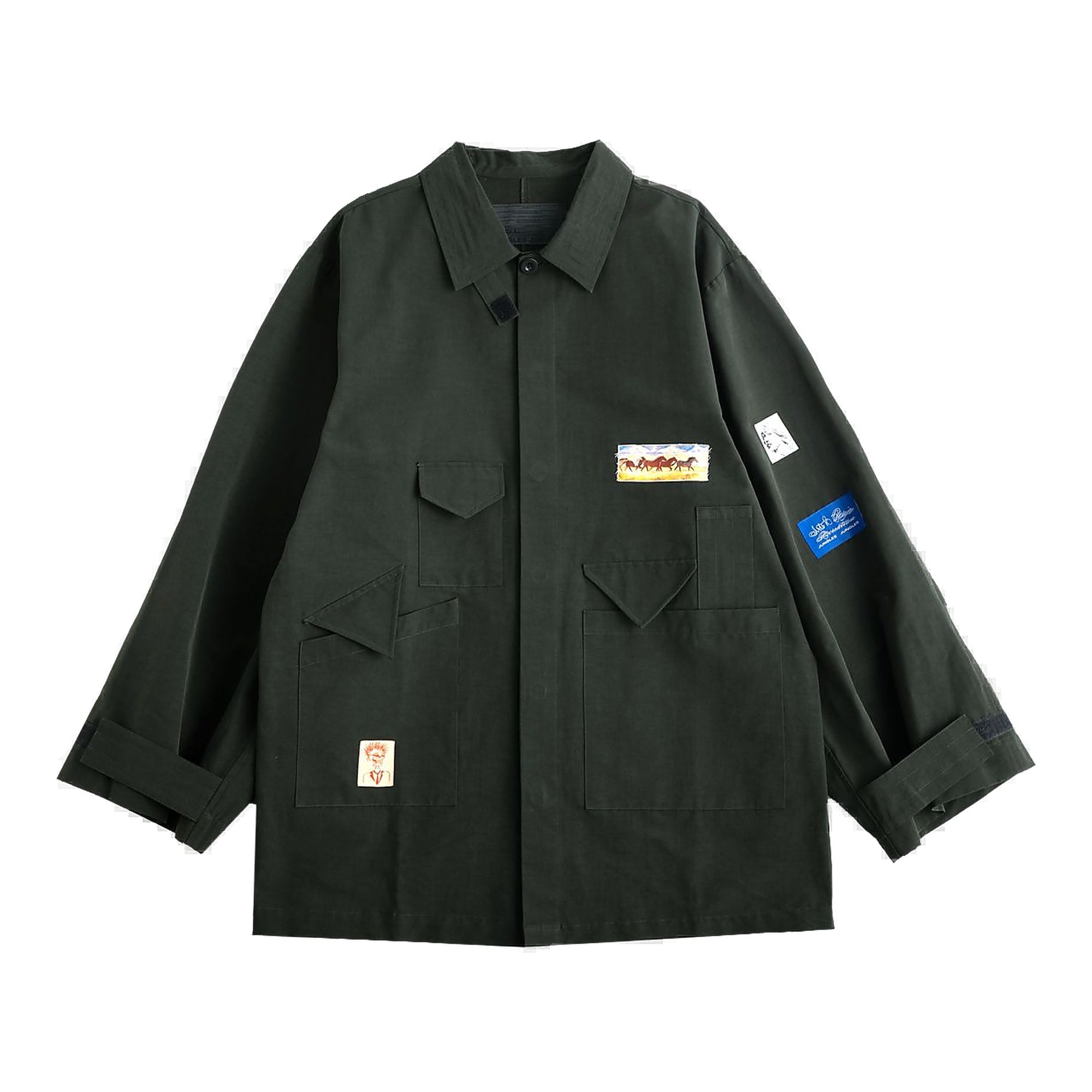 Jungle Jungles Jungles Jacket - Dark Green