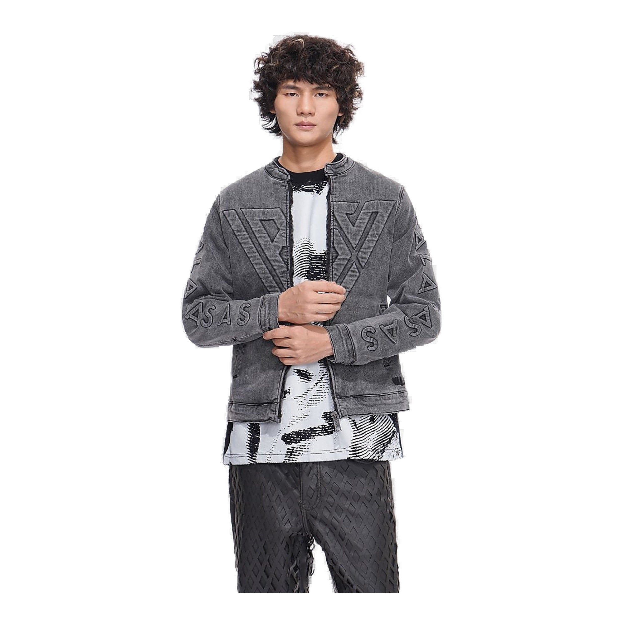 Valabasas Harley Denim Jacket - Gray