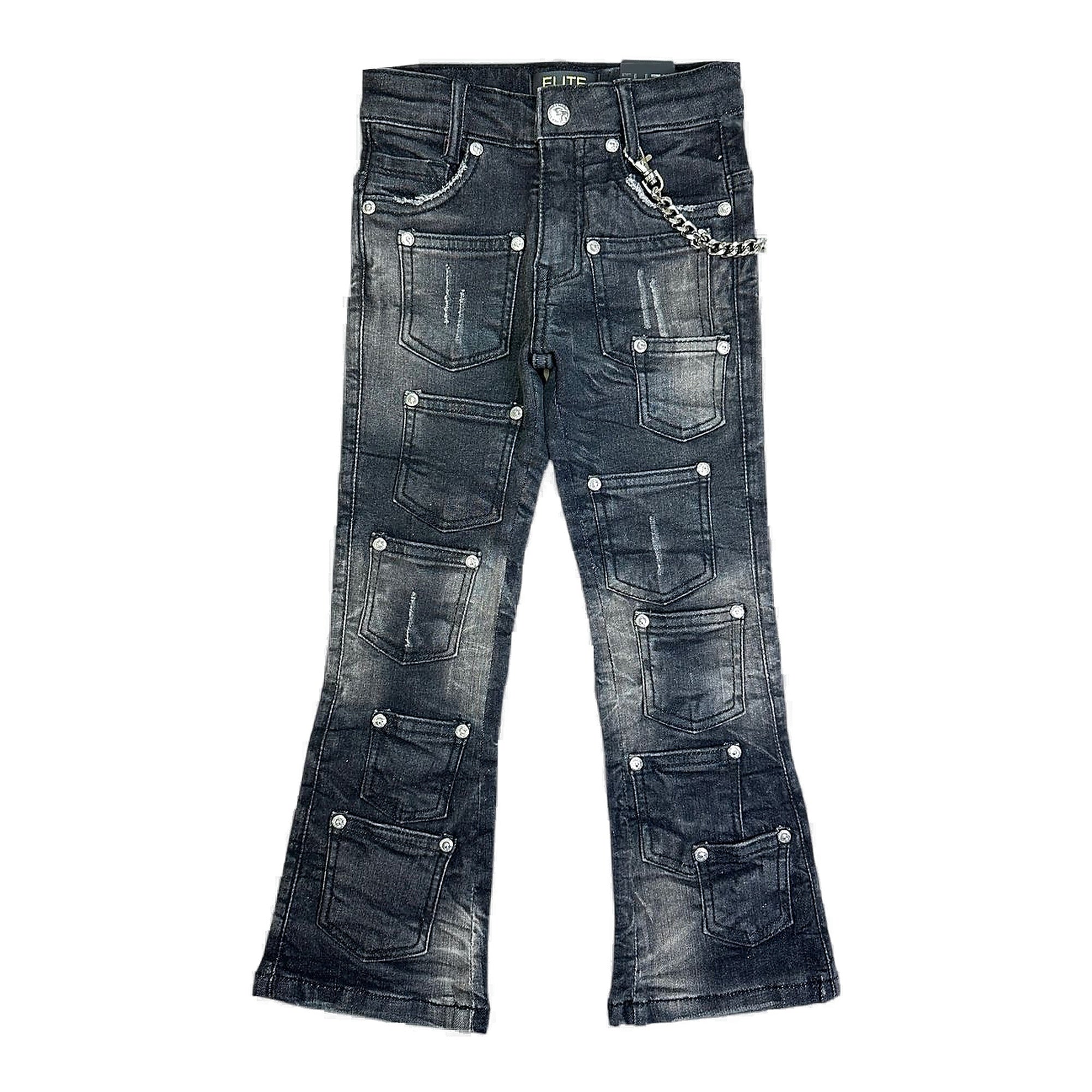 ELITE PREMIUM Cuban Link Youth Jeans