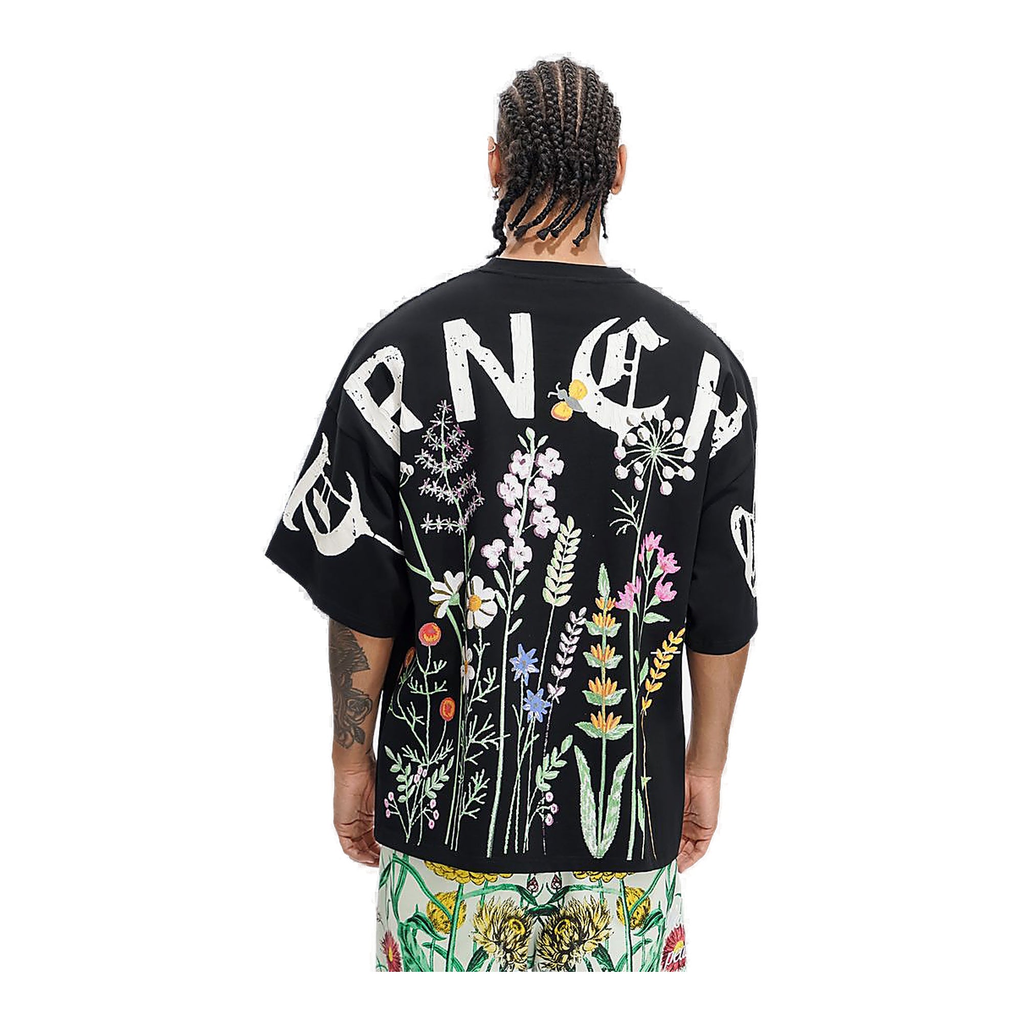 Trnchs Floral Tee - Oversized