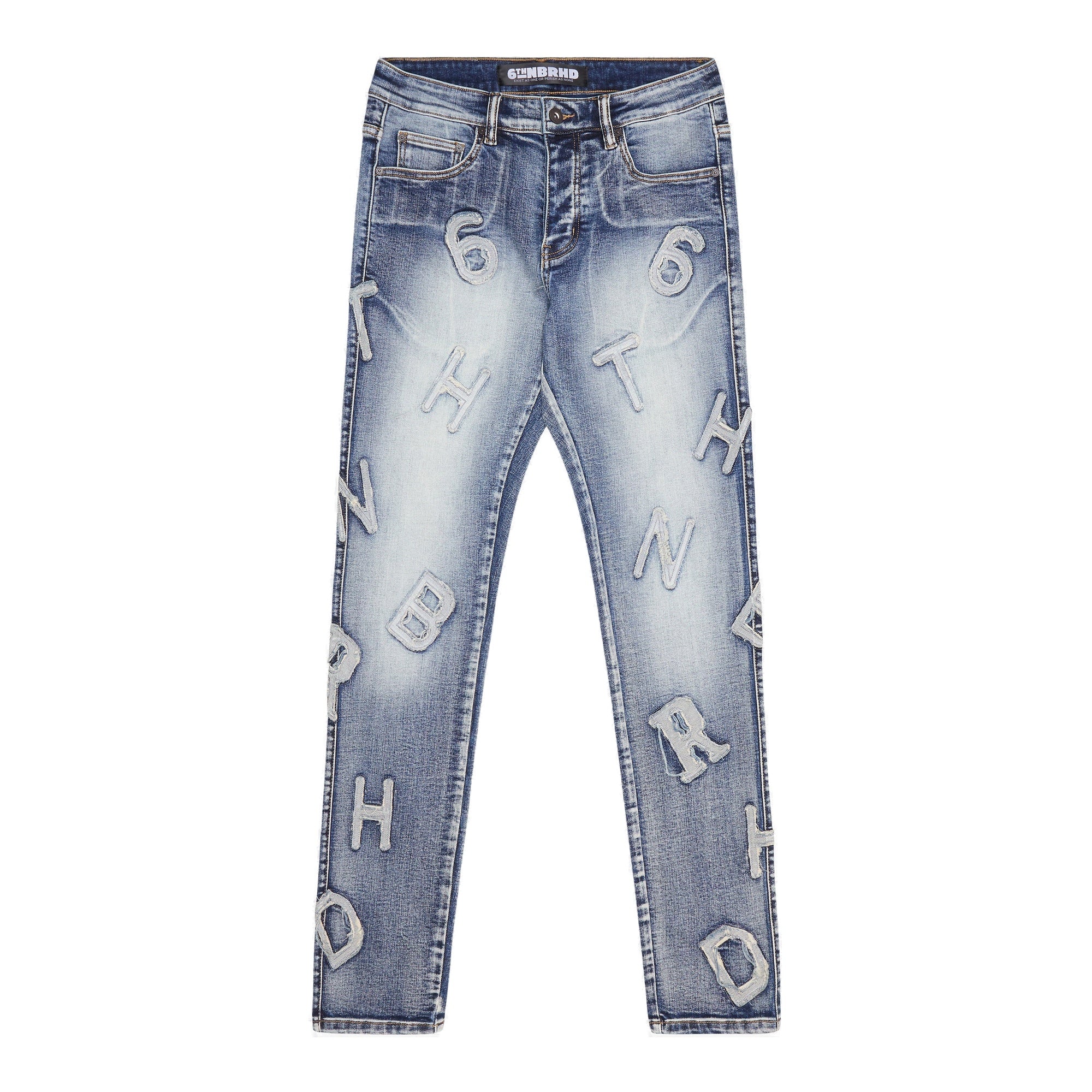 6Th Nbrhd Men's Jeans - Blue