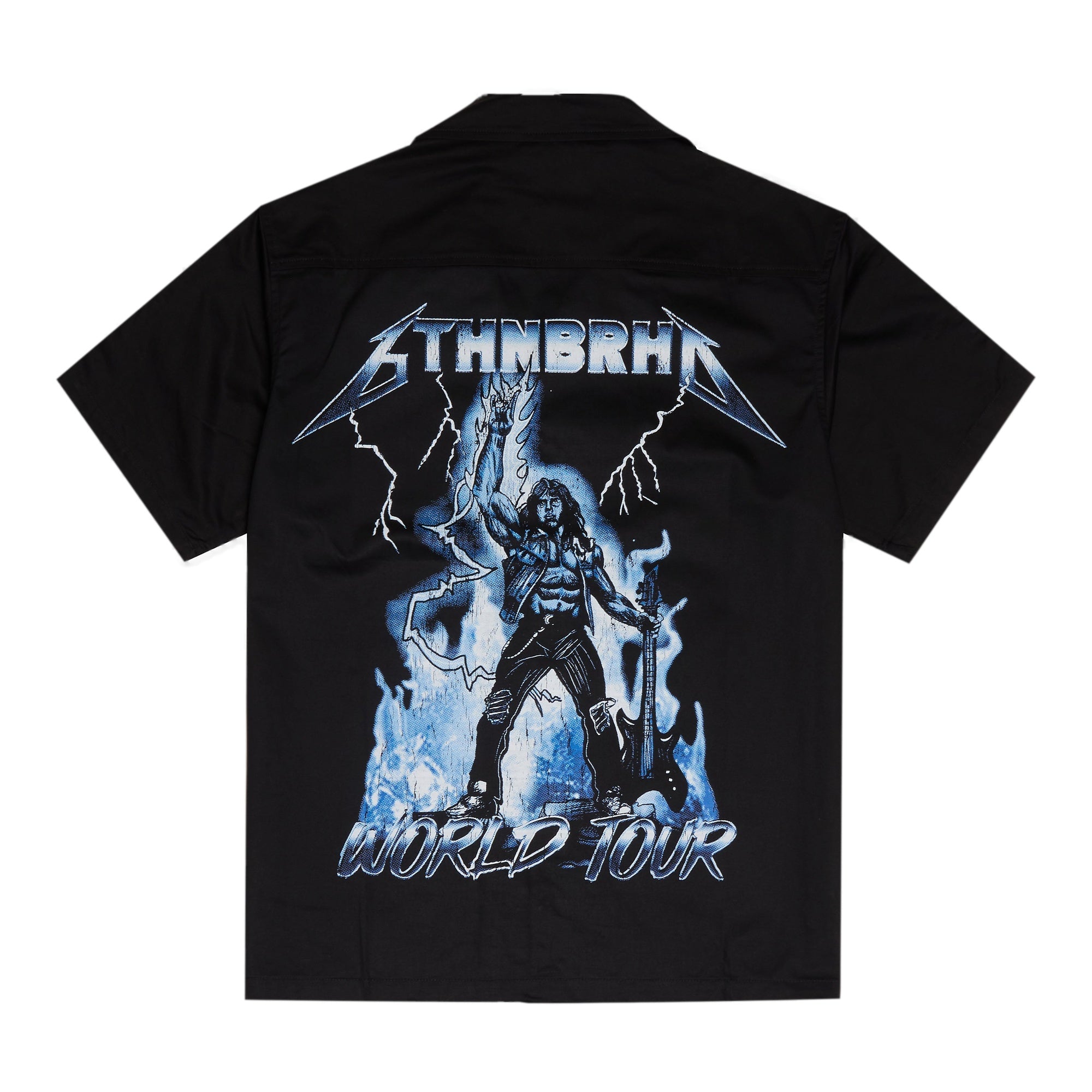 6Th Nbrhd Rockstar Men's Shirt - Black