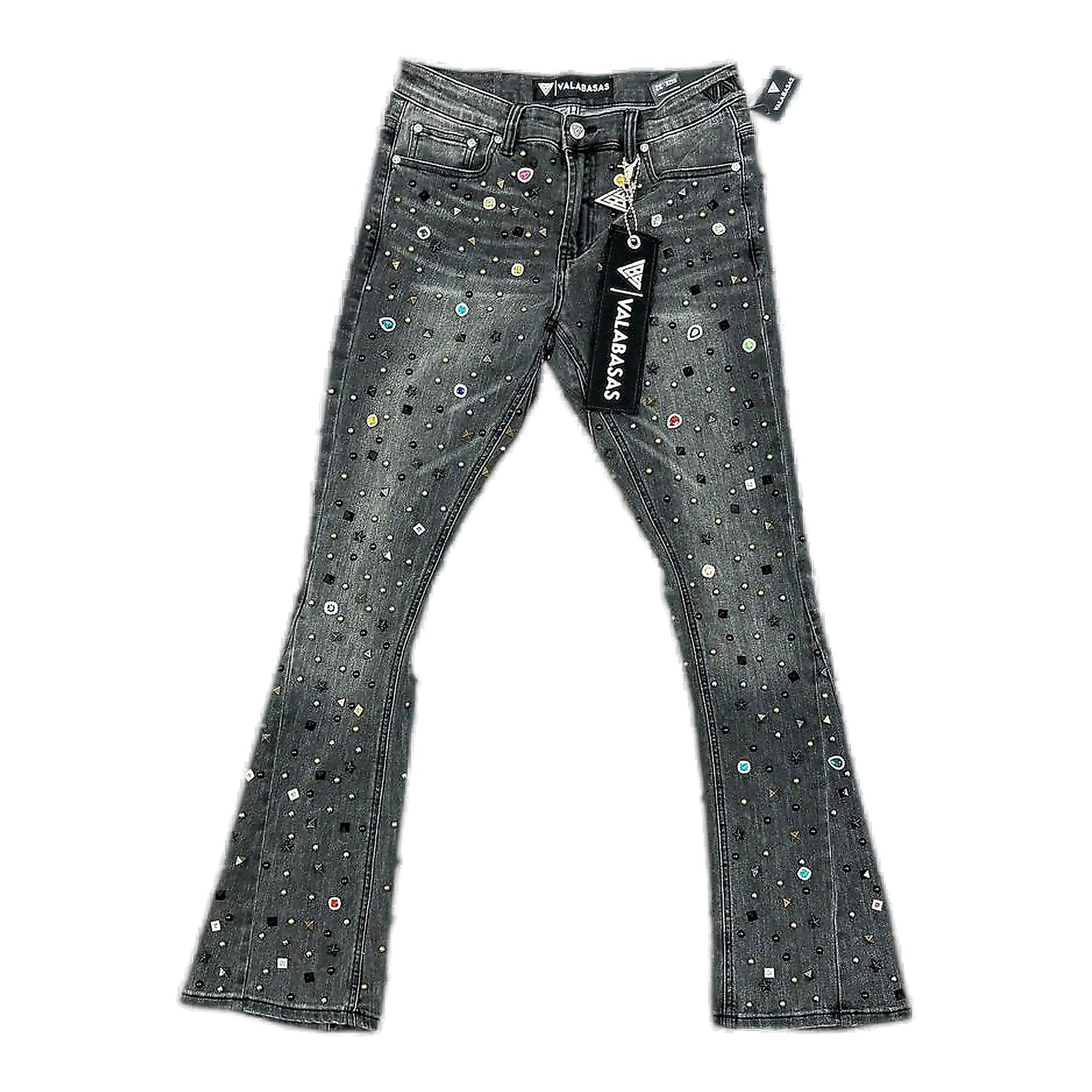 Valabasas Embellished Jeans - Stacked