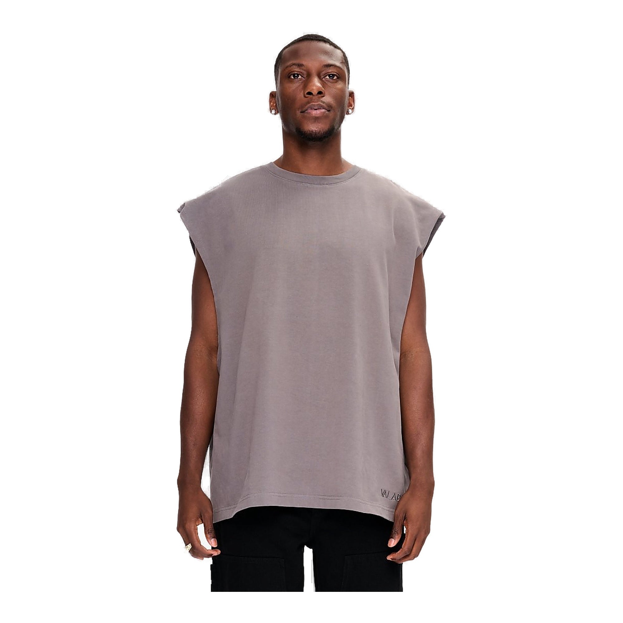 Valabasas Essential Sleeveless Tee Men - Gray