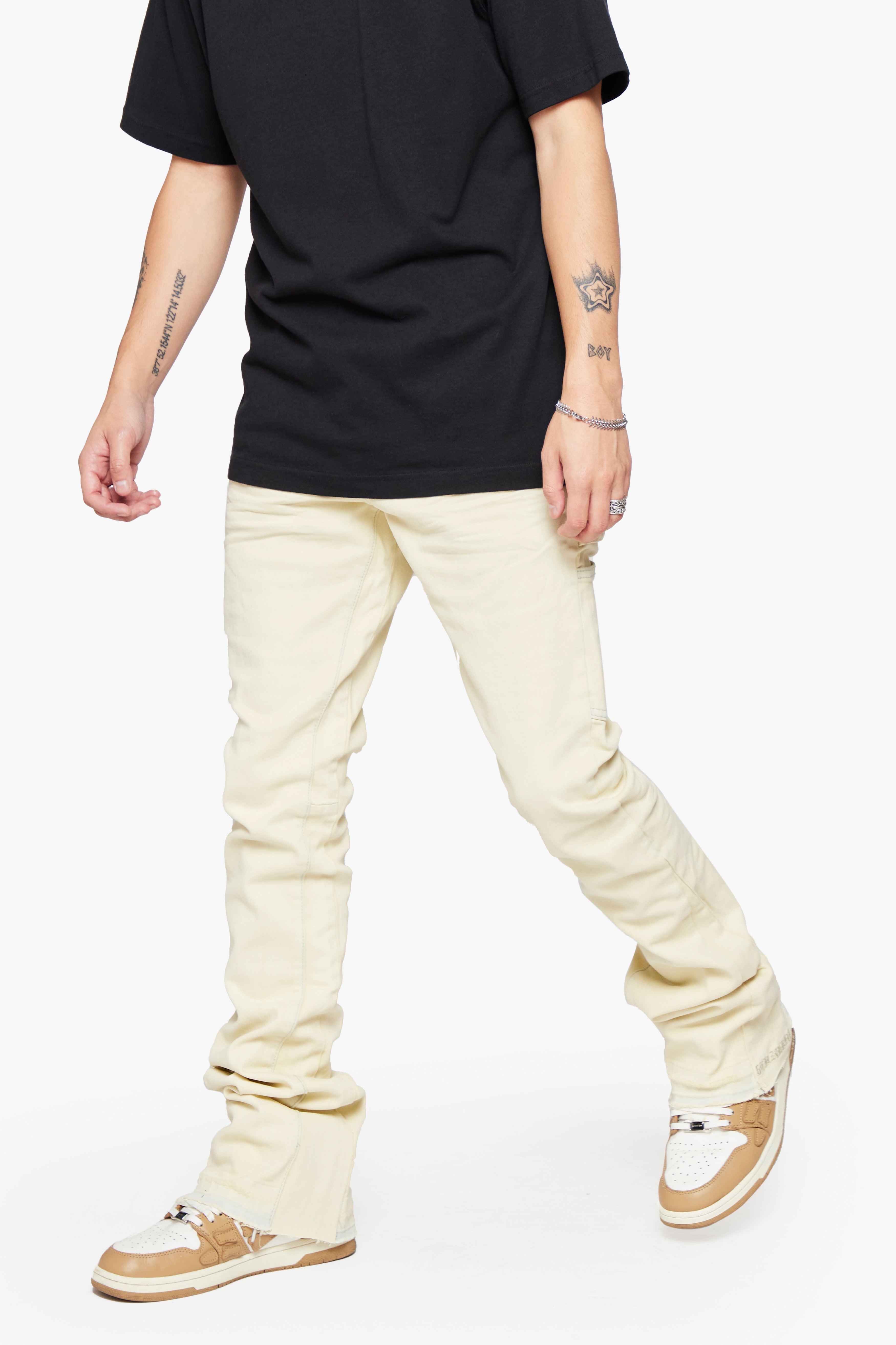 6Th Nbrhd New Fields Men's Jeans - Beige