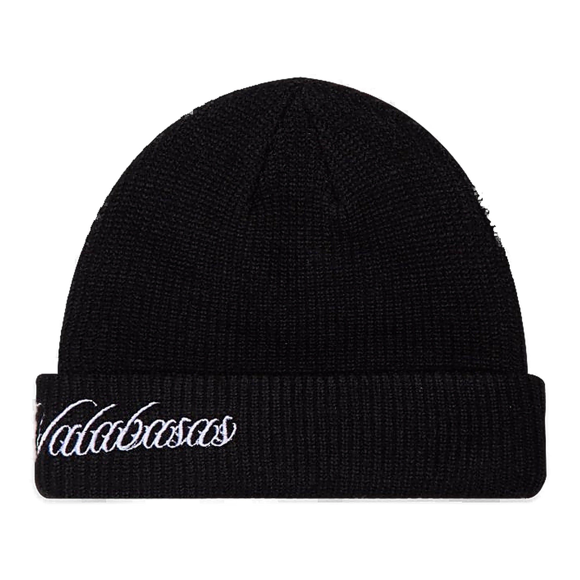 Valabasas Granite Black Beanie - Solid Color