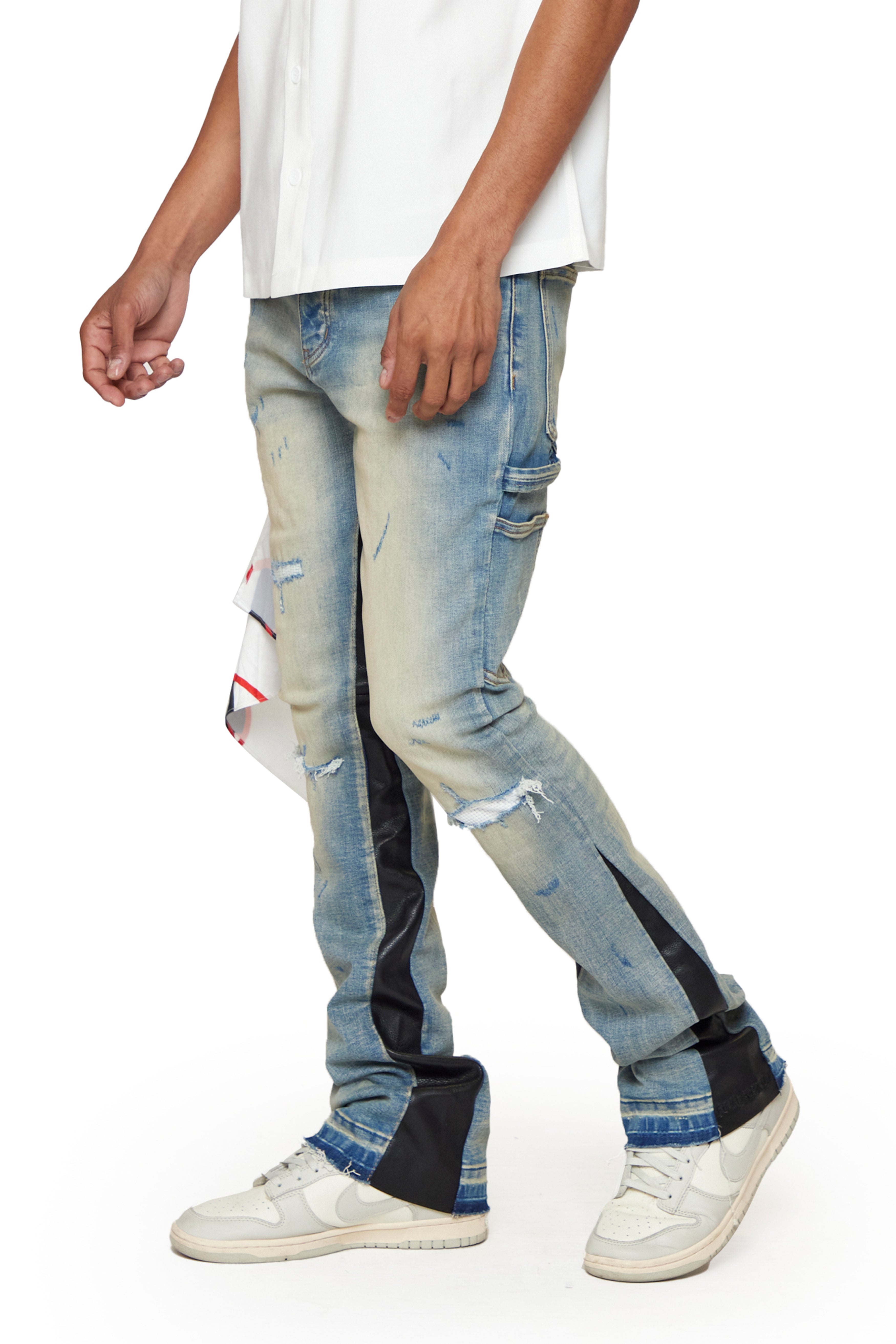6Th Nbrhd Graveyard Men's Jeans - Light Wash