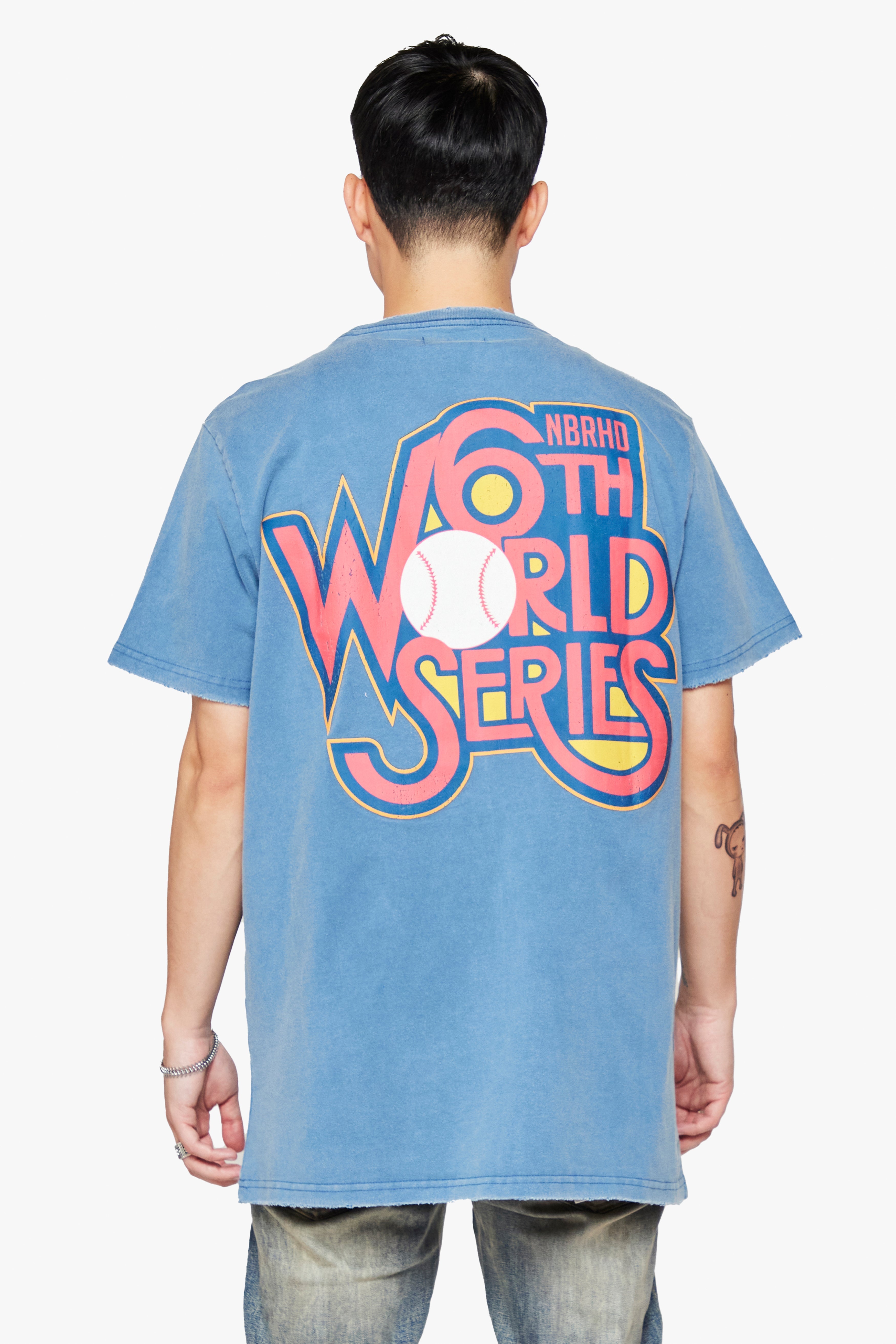 6Th Nbrhd Series Men's T-Shirt - Blue