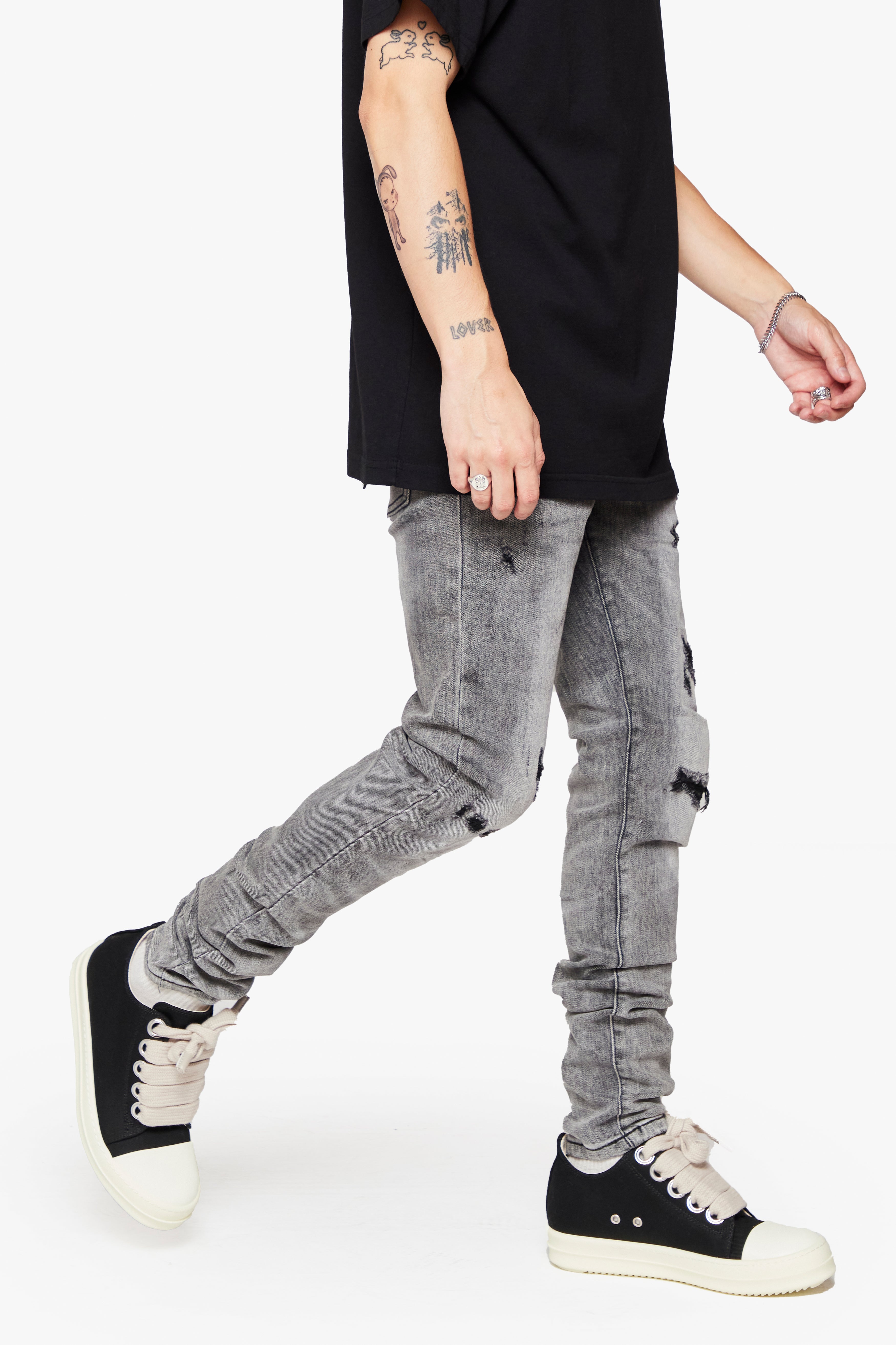 6Th Nbrhd Hajja Men's Jeans - Gray