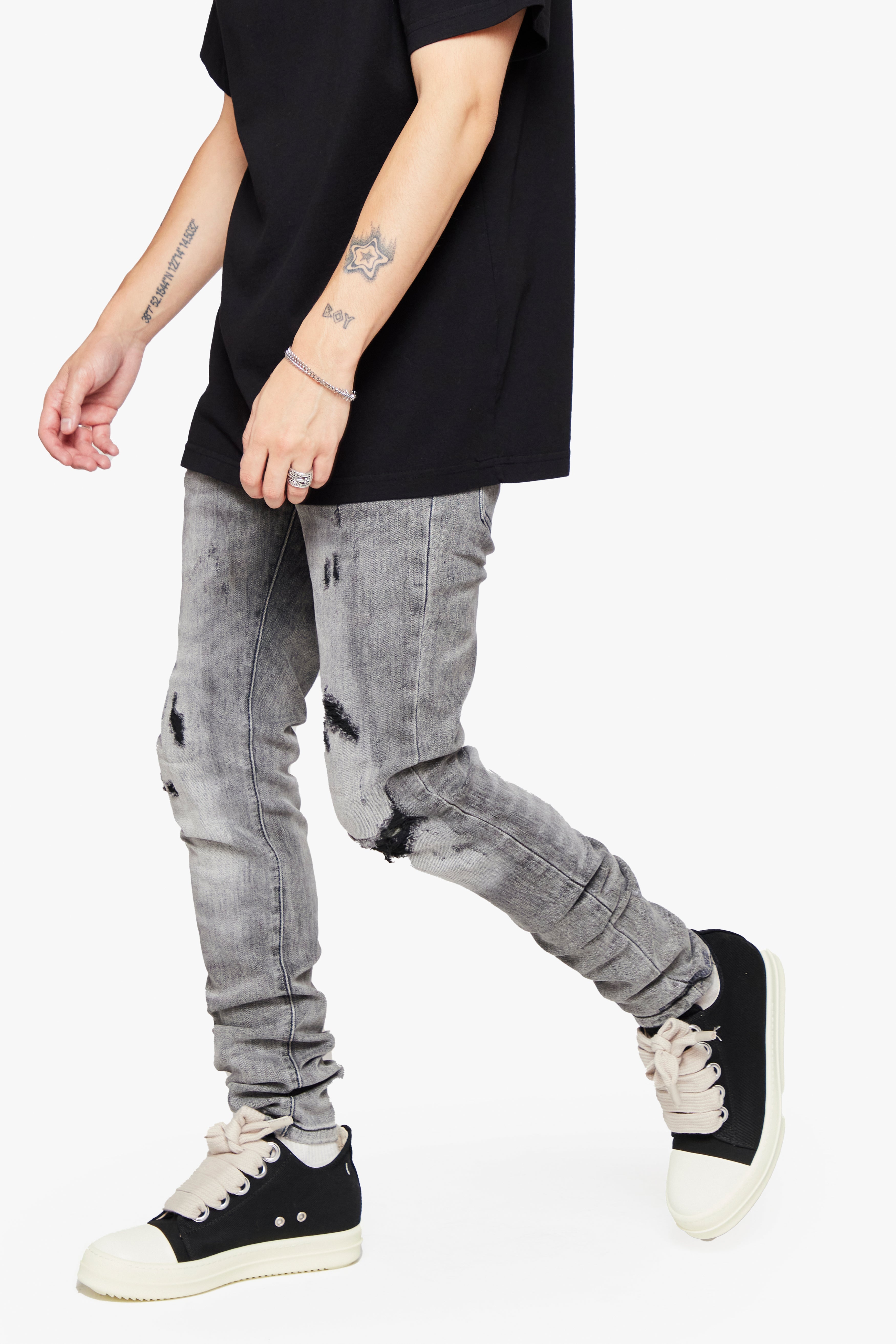 6Th Nbrhd Hajja Men's Jeans - Gray