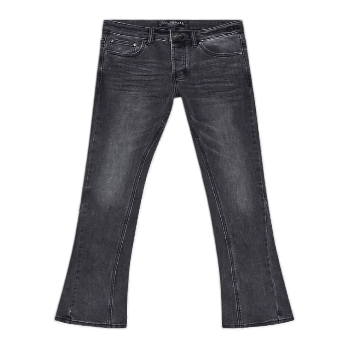 Valabasas "Mr. Stacked Grey" Jeans - Flared