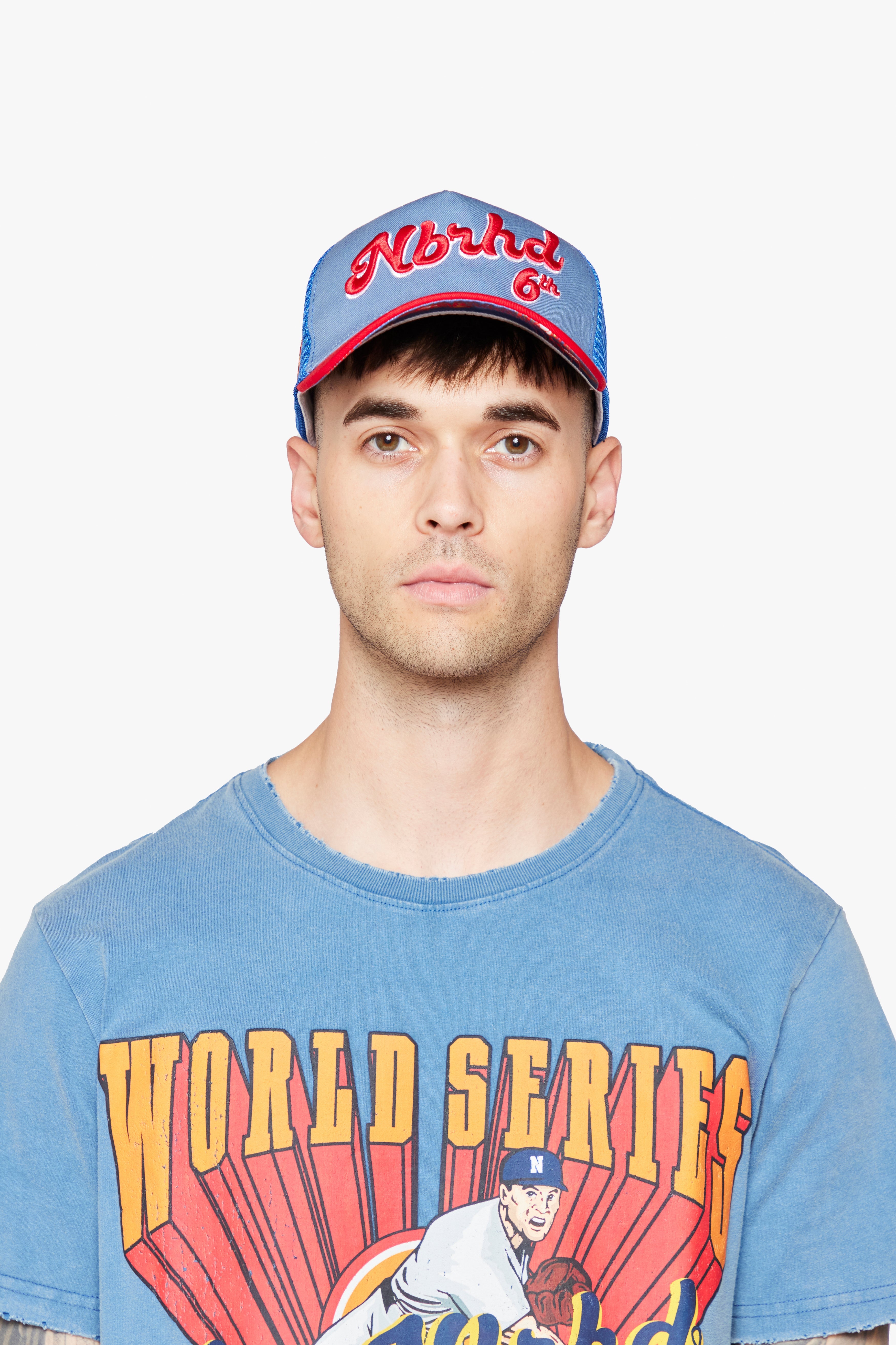 6Th Nbrhd Umpire Snapback Hat - Blue