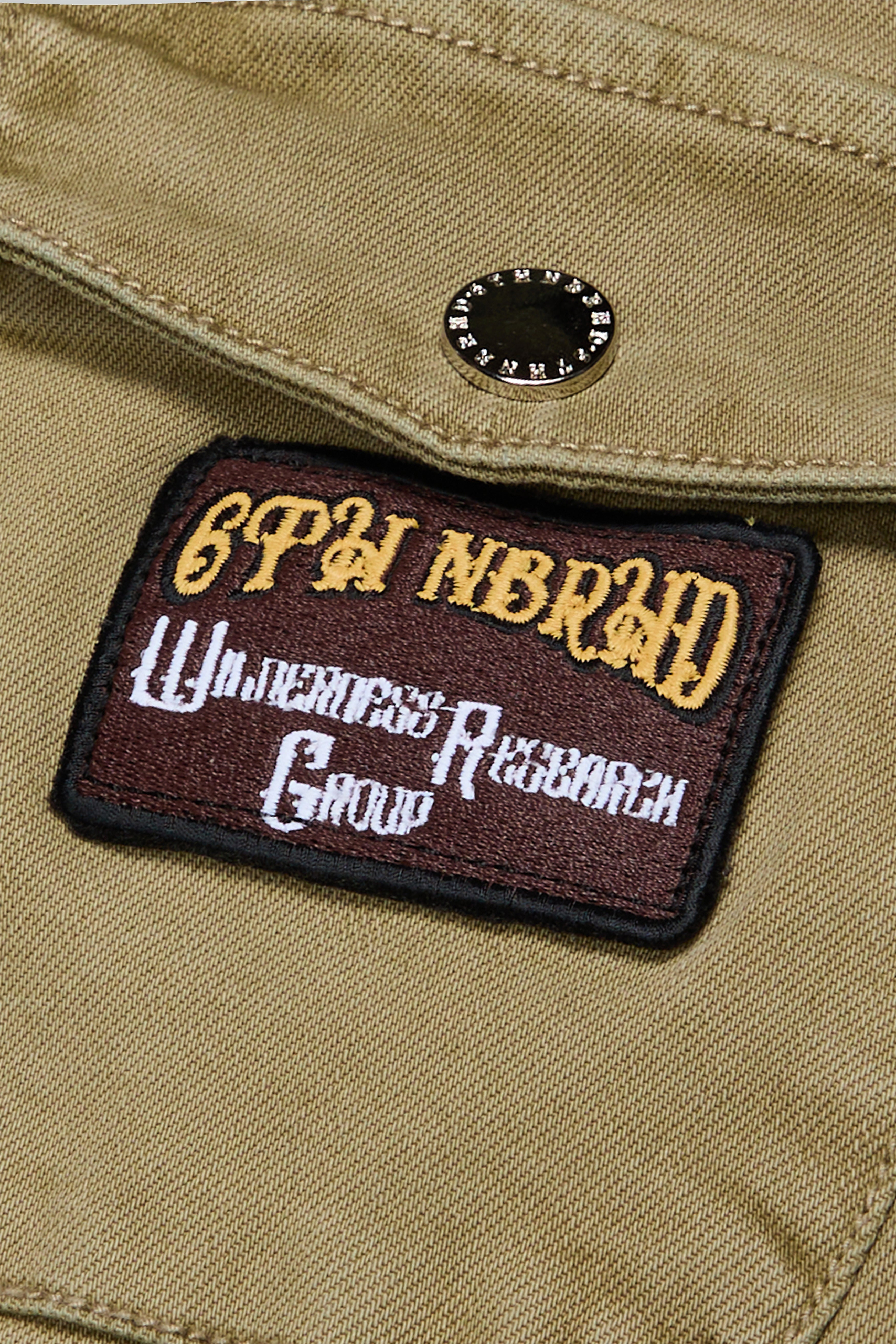 6Th Nbrhd Safari Men's Shirt - Khaki