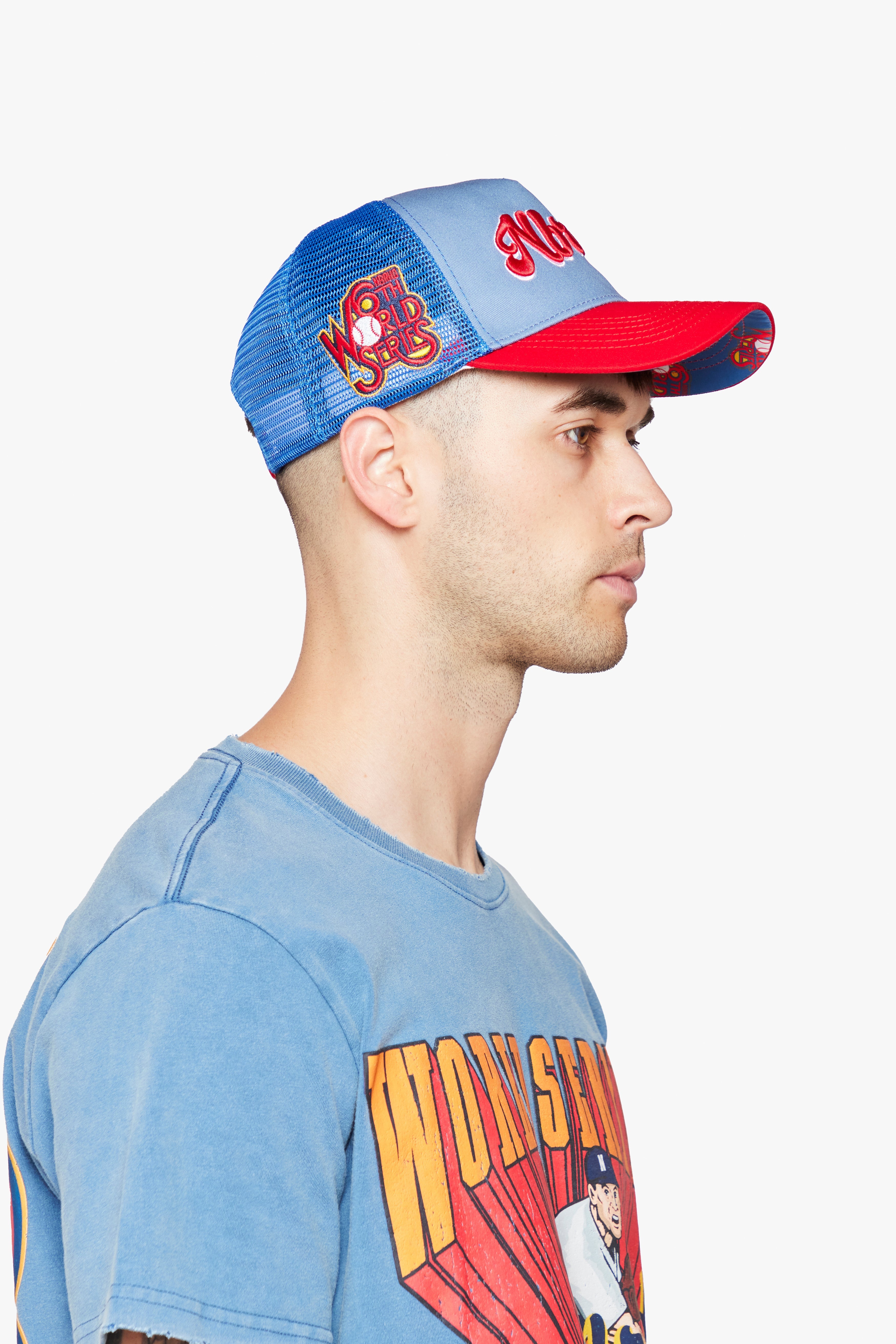 6Th Nbrhd Umpire Snapback Hat - Blue