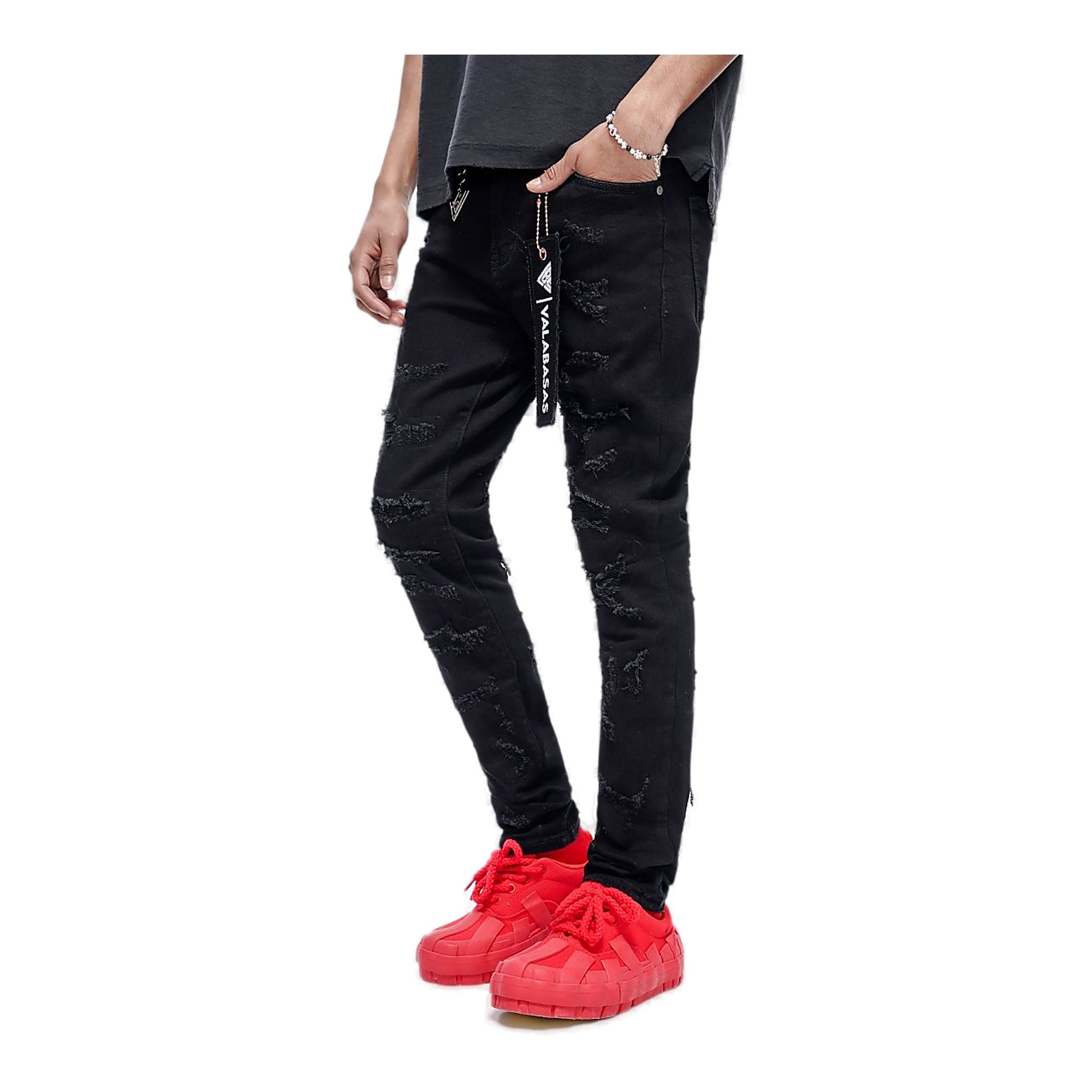 Valabasas Tag Jeans - Reinforced Stitching