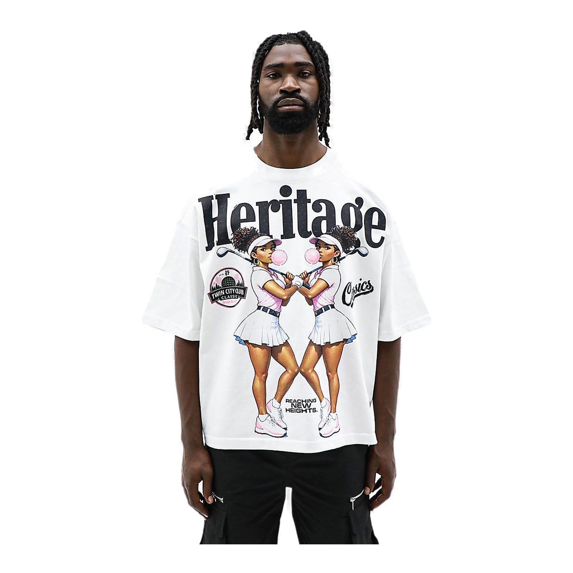 Heights Heritage Tee - Oversized