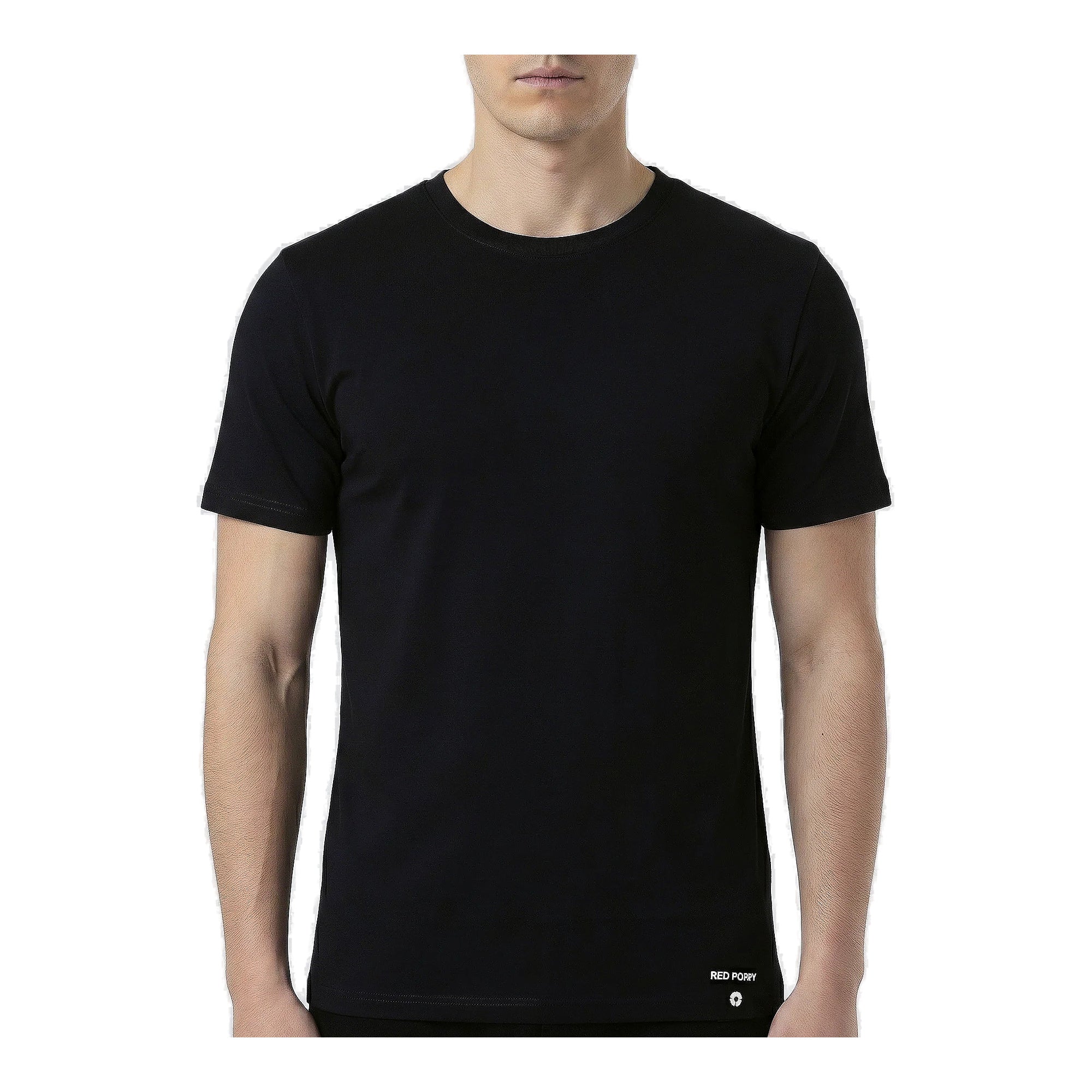 Red Poppy Basic T-Shirt - Slim Fit