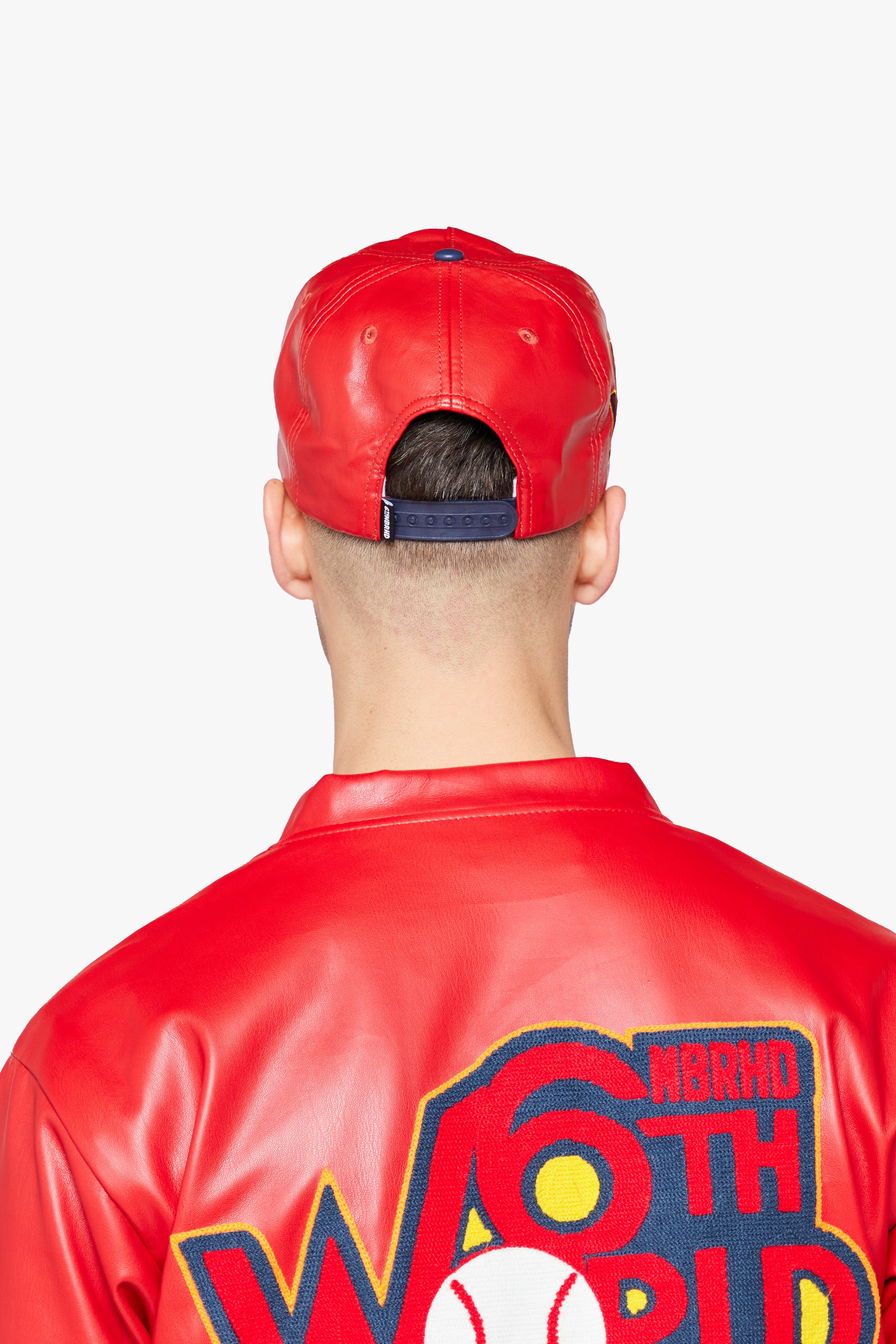 6Thneighborhood Logo Snapback Hat - Vegan Leather