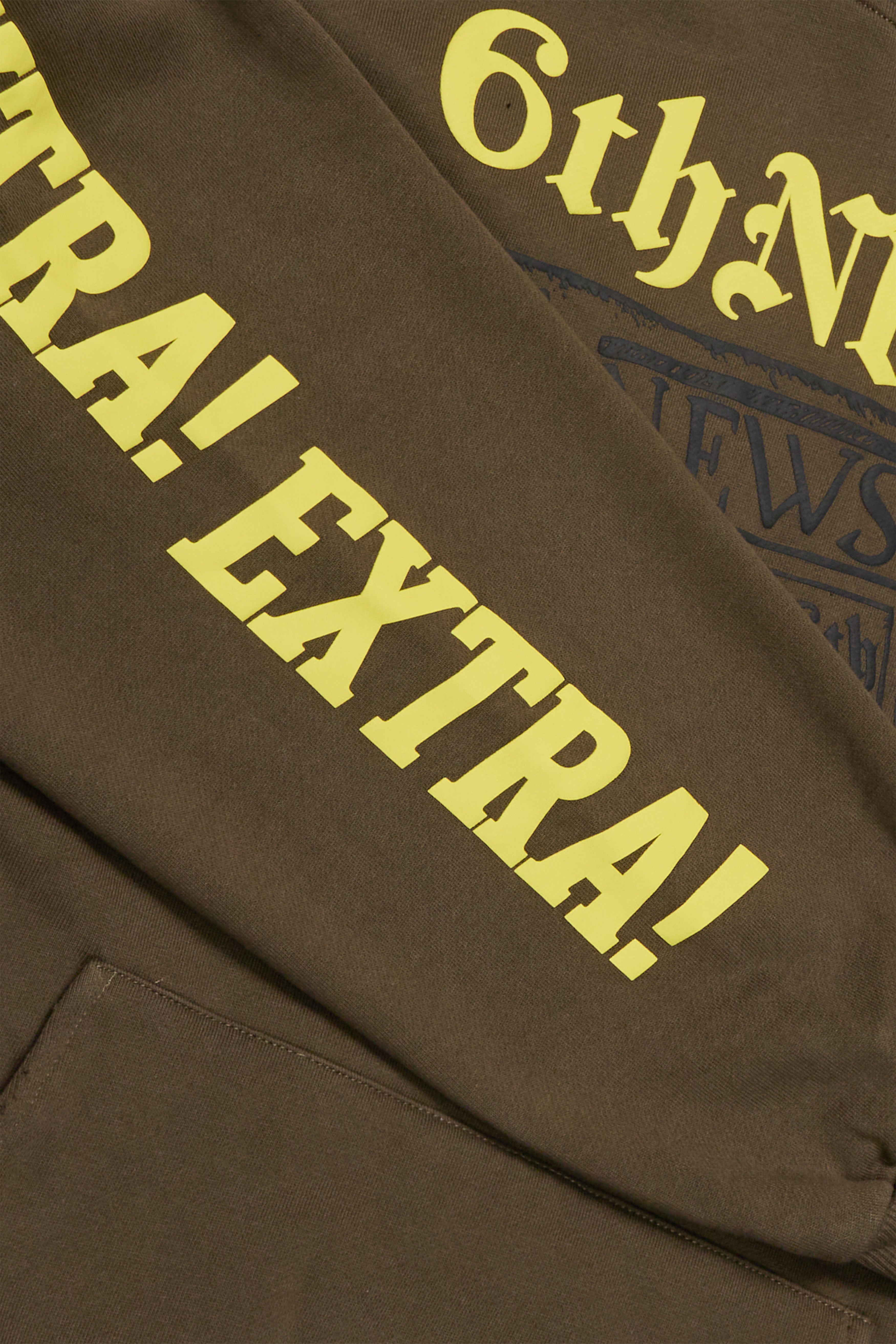 6Th Nbrhd Breaking News Men's Hoodie - Brown