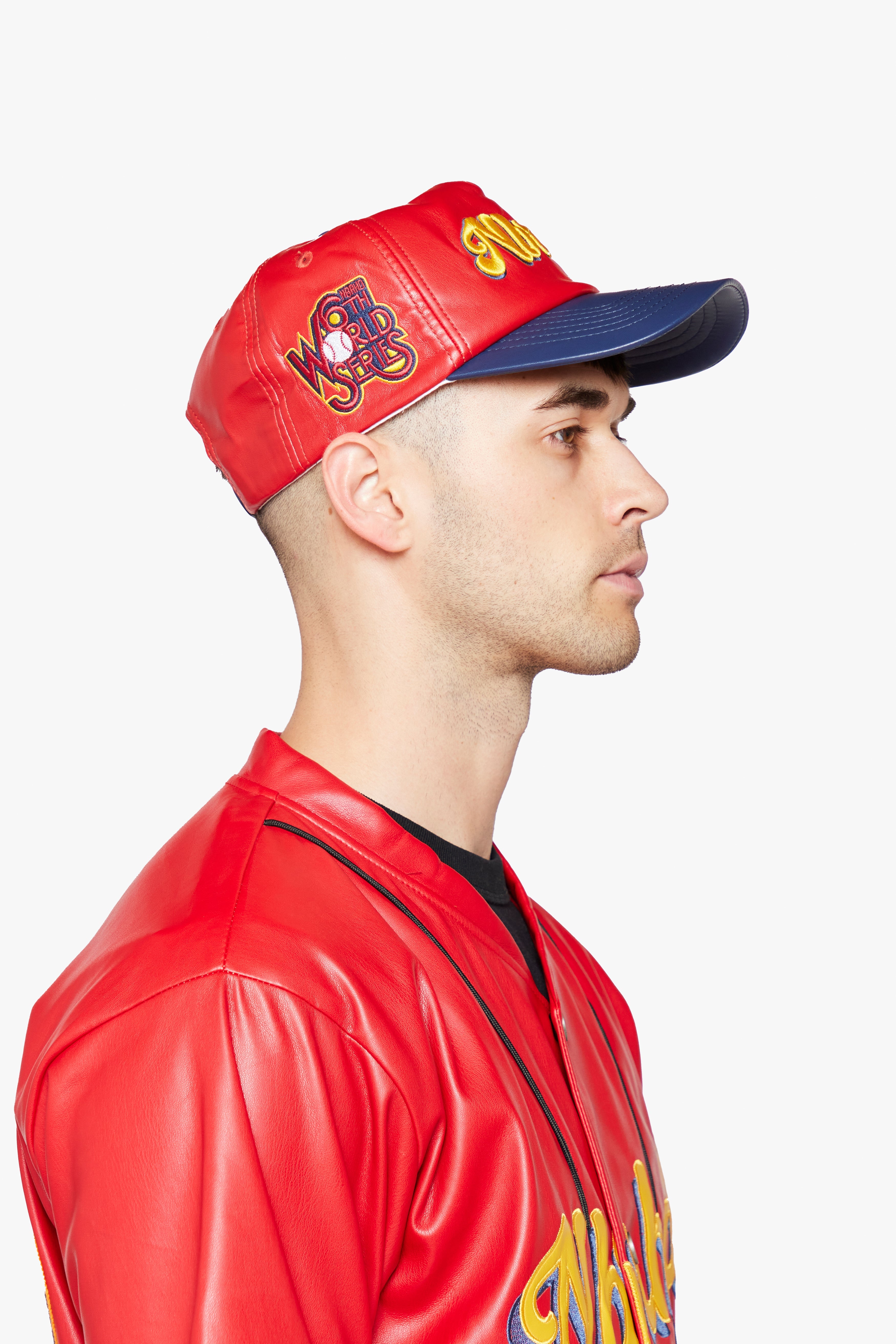 6Thneighborhood Logo Snapback Hat - Vegan Leather