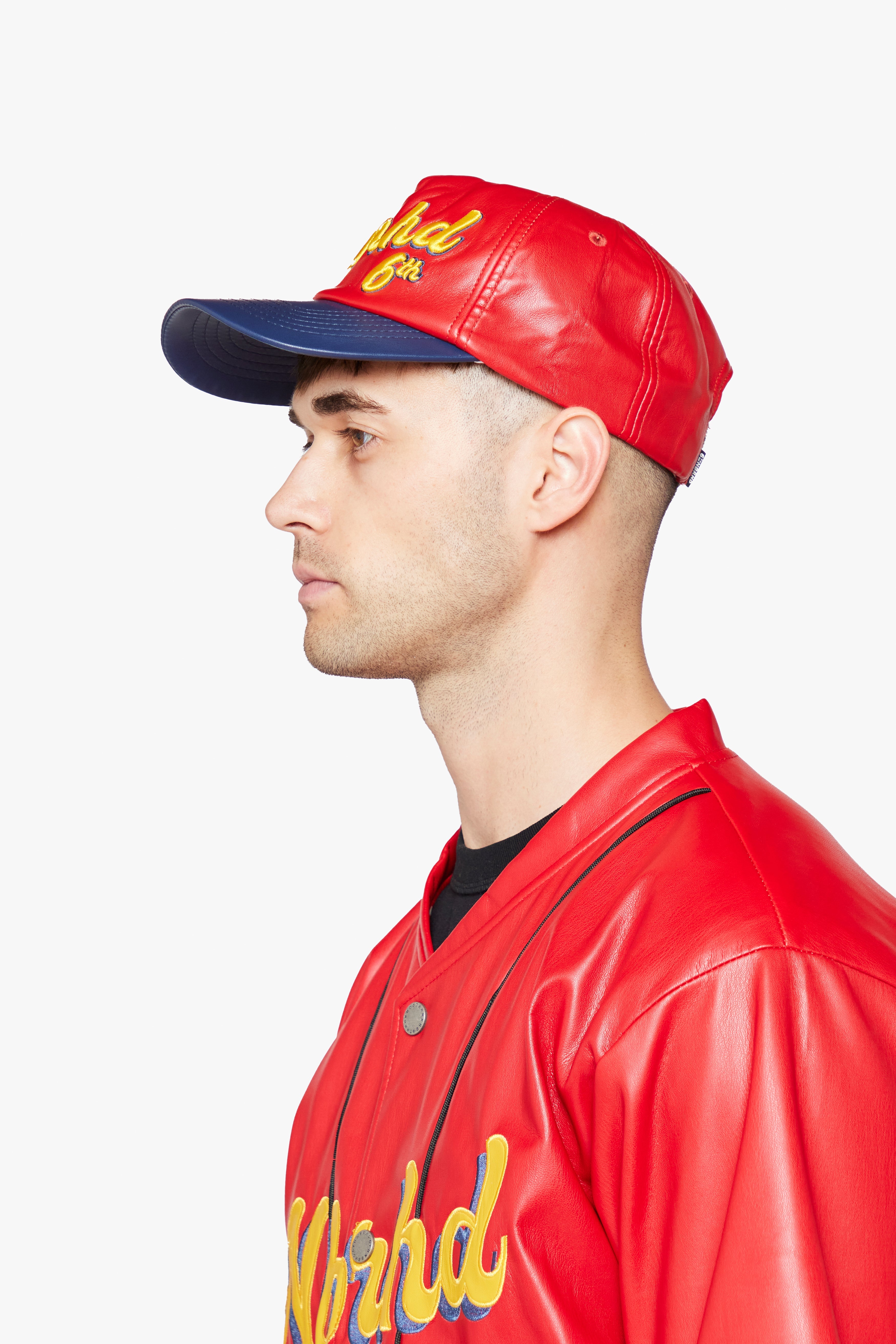 6Thneighborhood Logo Snapback Hat - Vegan Leather