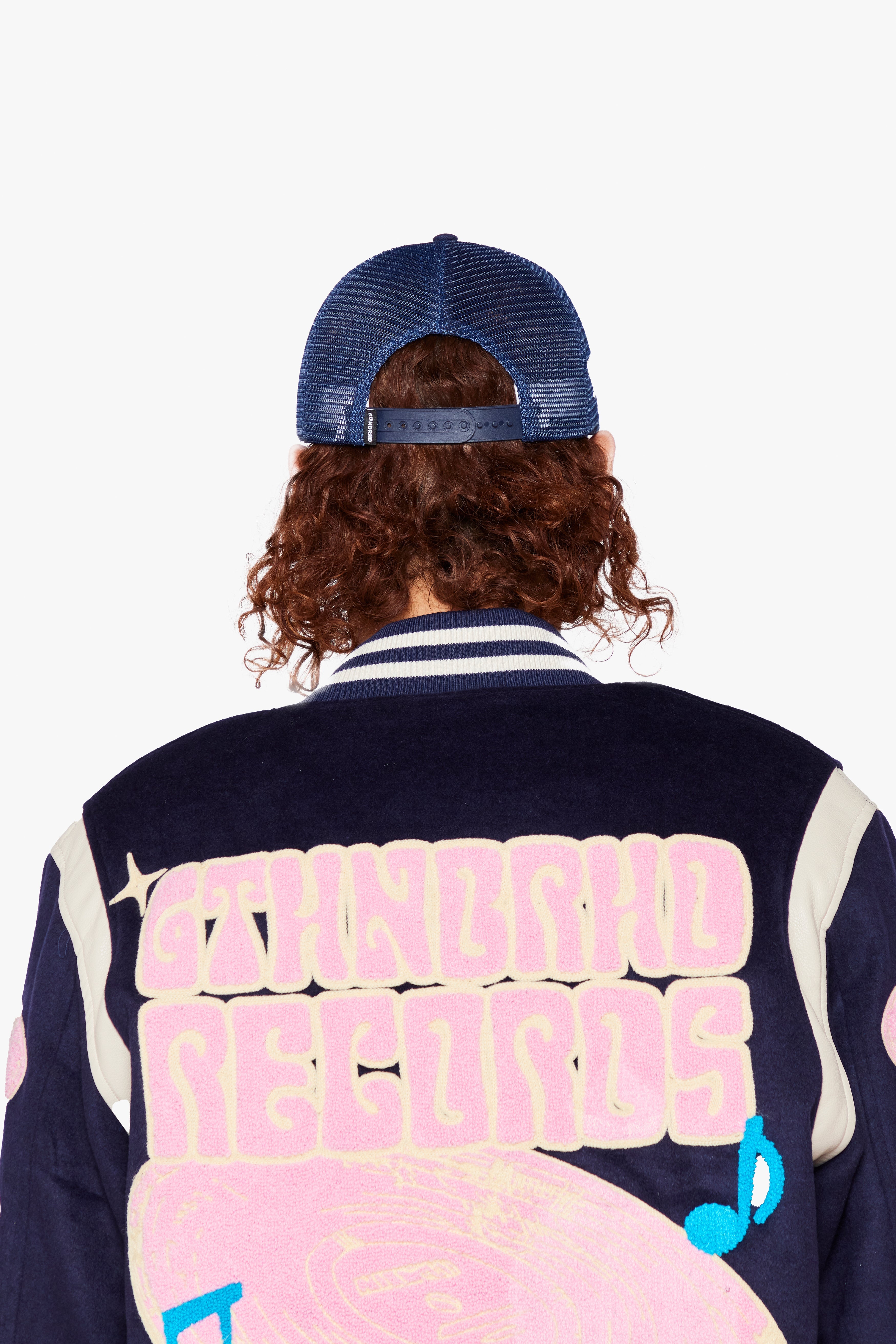 6Th Nbrhd Billboard Trucker Hat - Navy