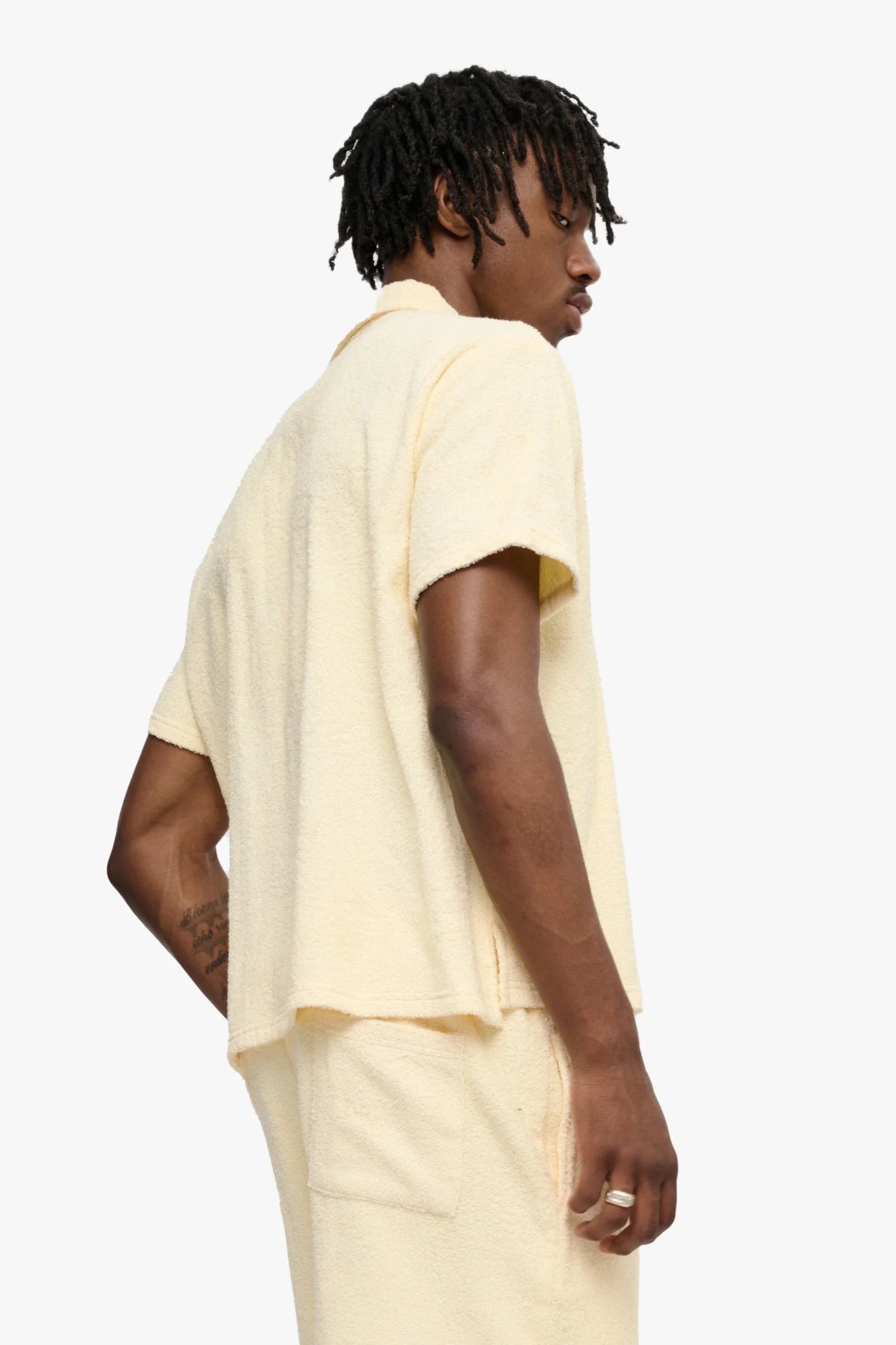 Silnt Chptrs Terry Polo Shirt - Relaxed Fit