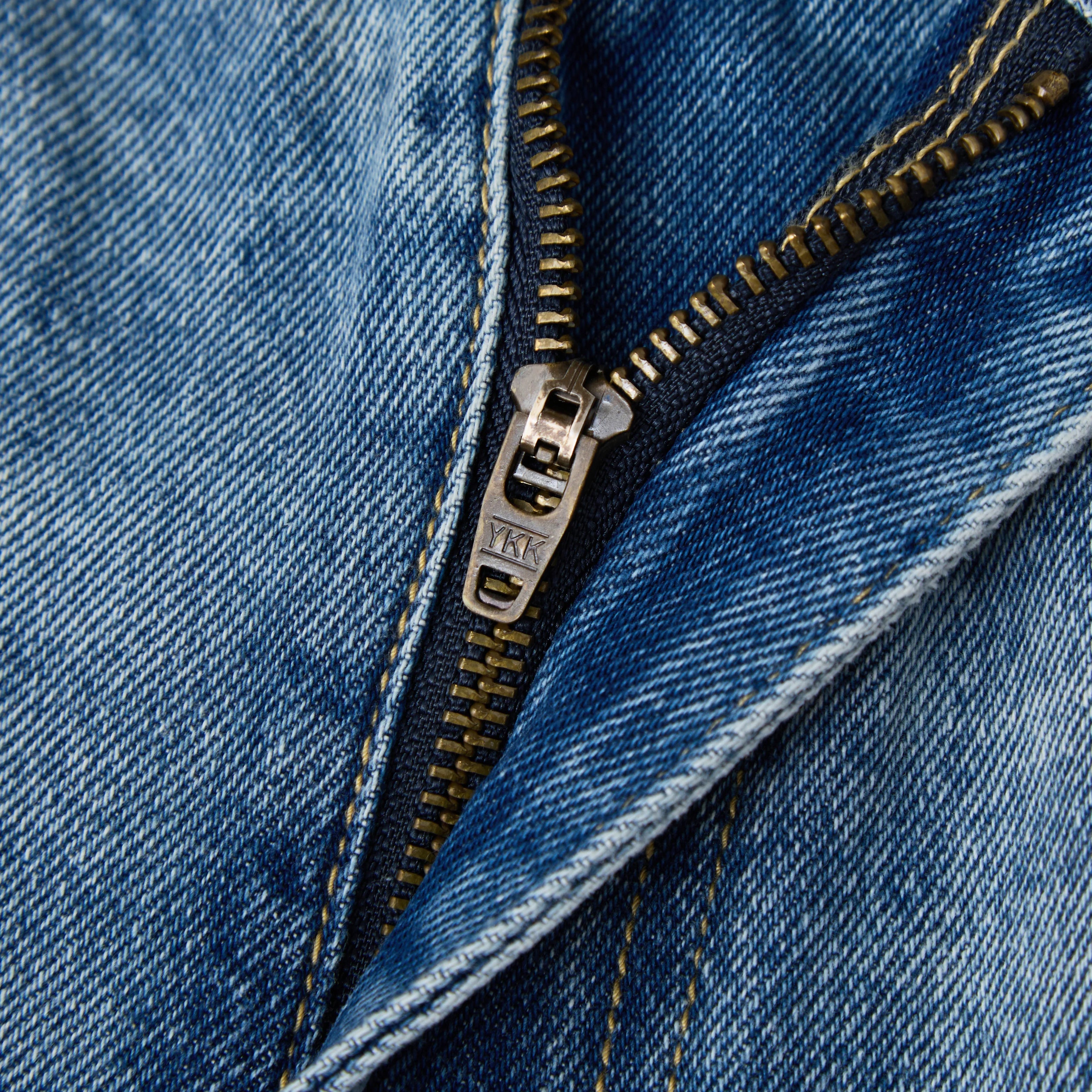 Almost Someday - Welcome Denim Jort - Blue Wash