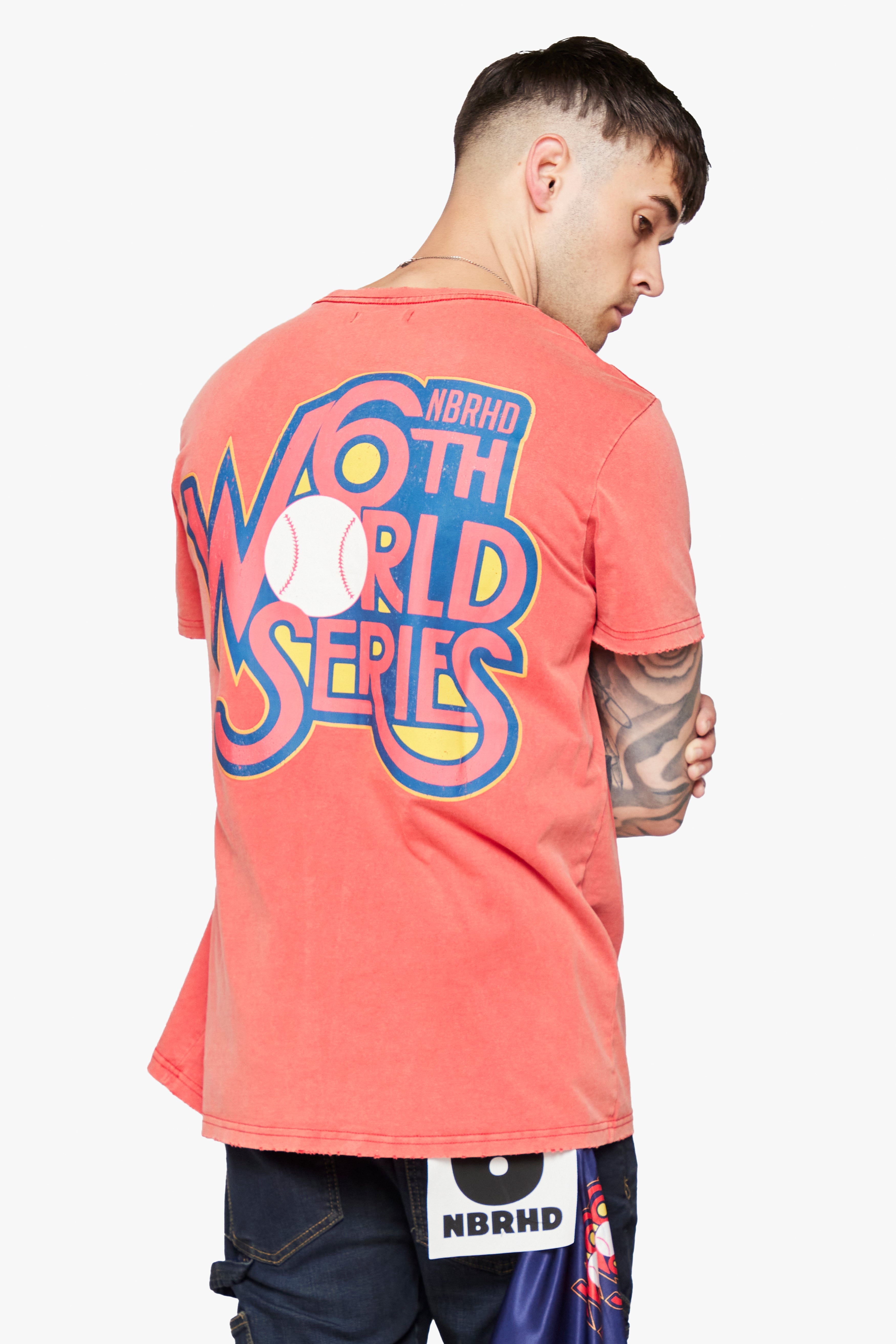 6Th Nbrhd Series Men's T-Shirt - Red
