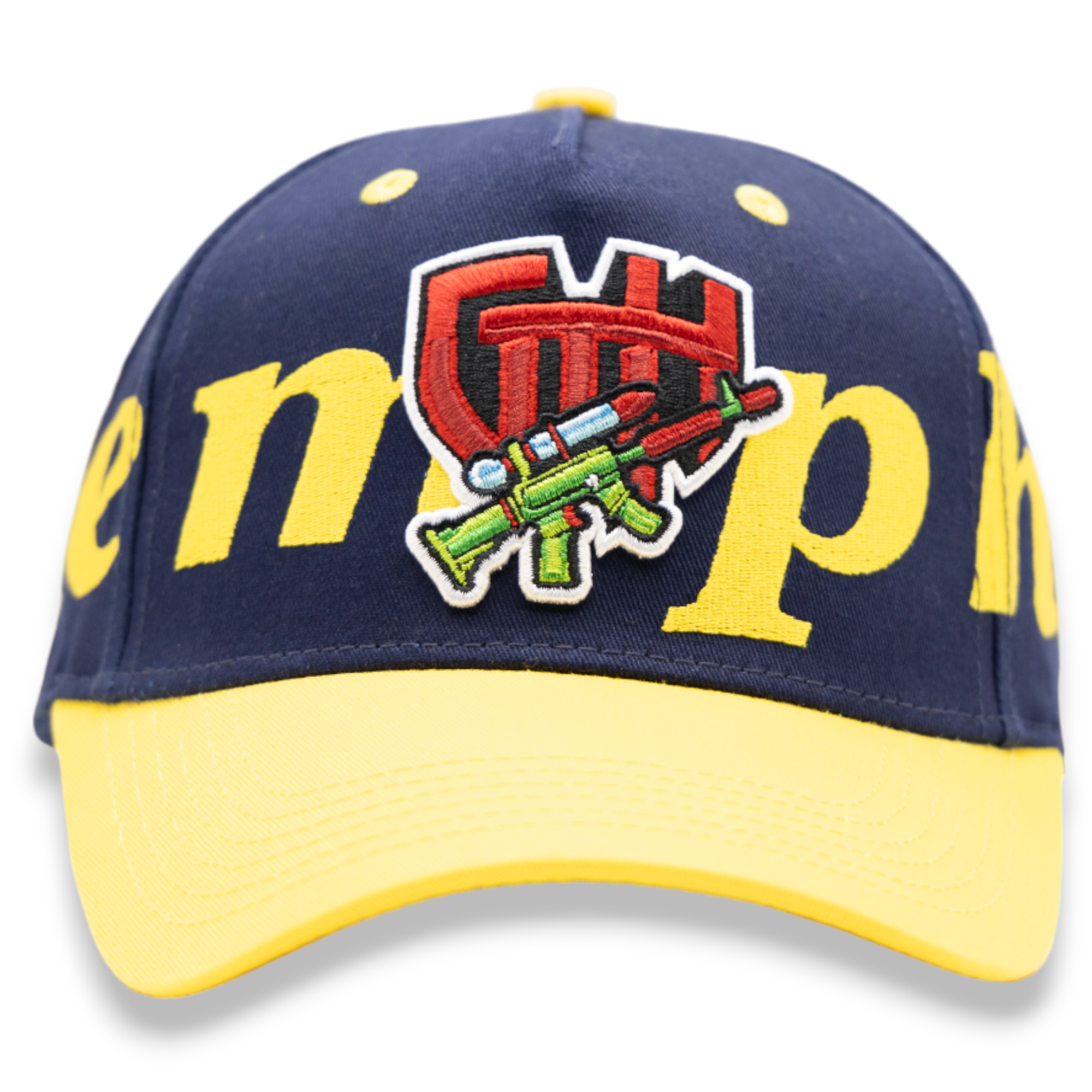 Gth Memphis All Round Snapback Hat - Embroidered Design