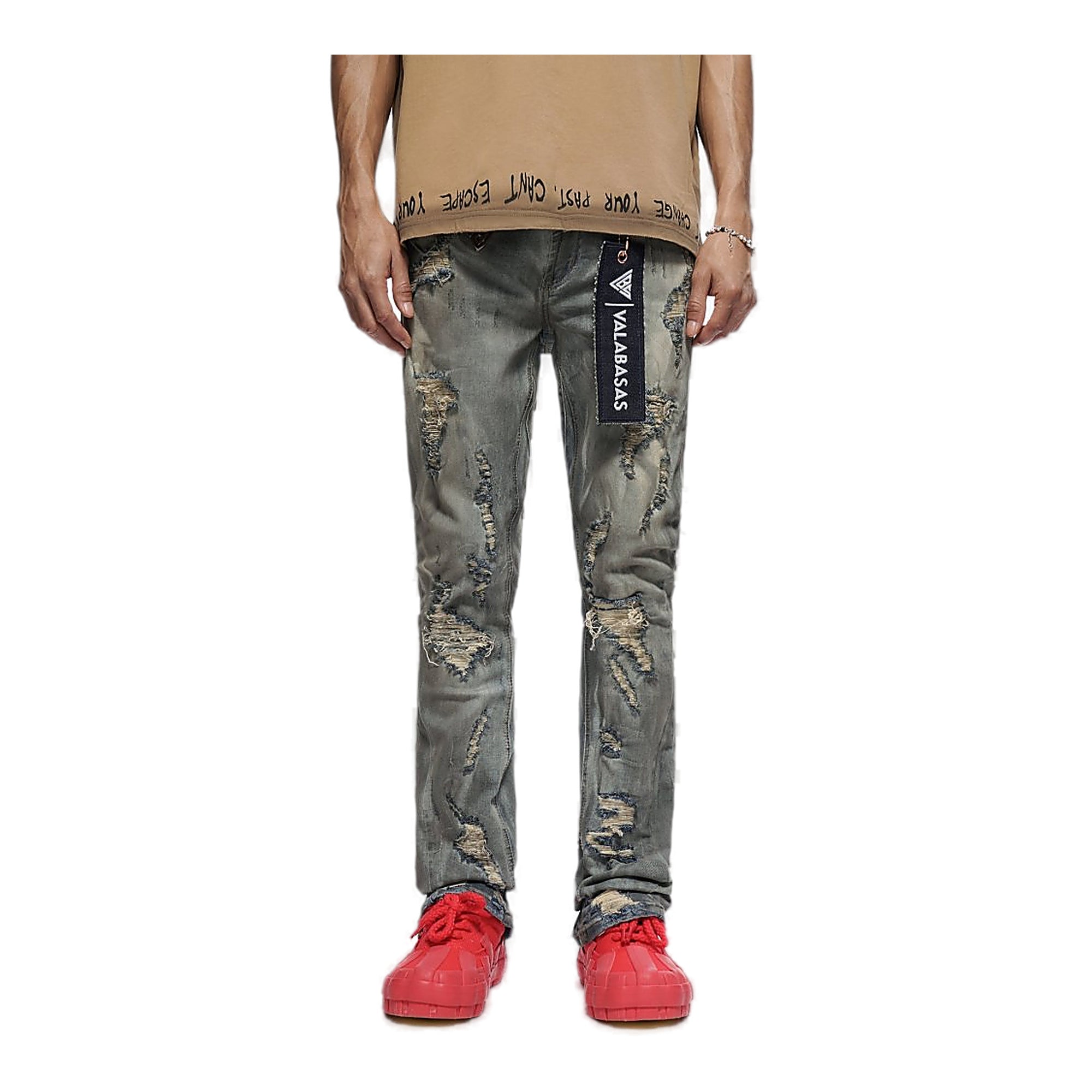Valabasas Steeltoe Jeans - Stacked