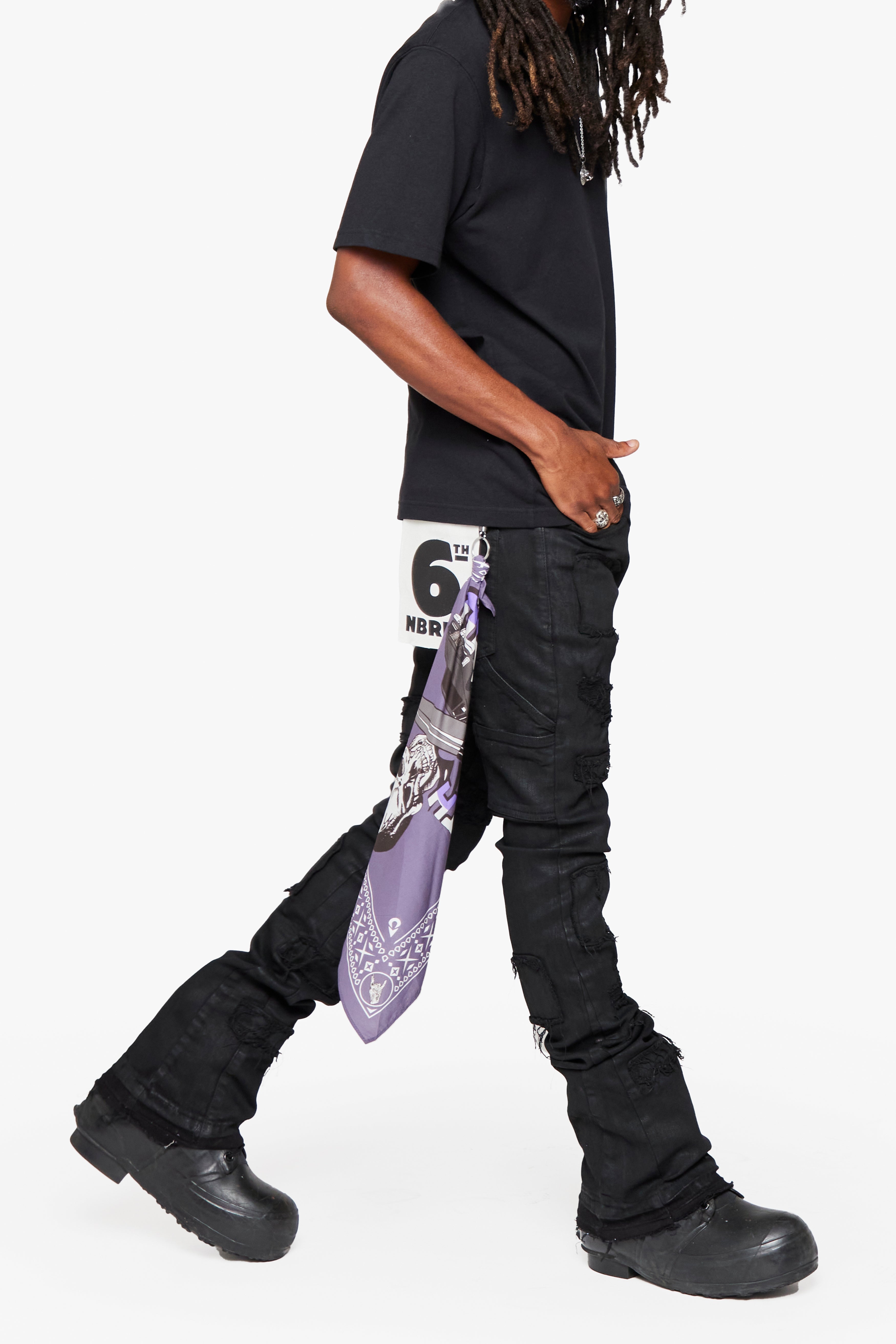 6Th Nbrhd Avalon Men's Jeans - Black