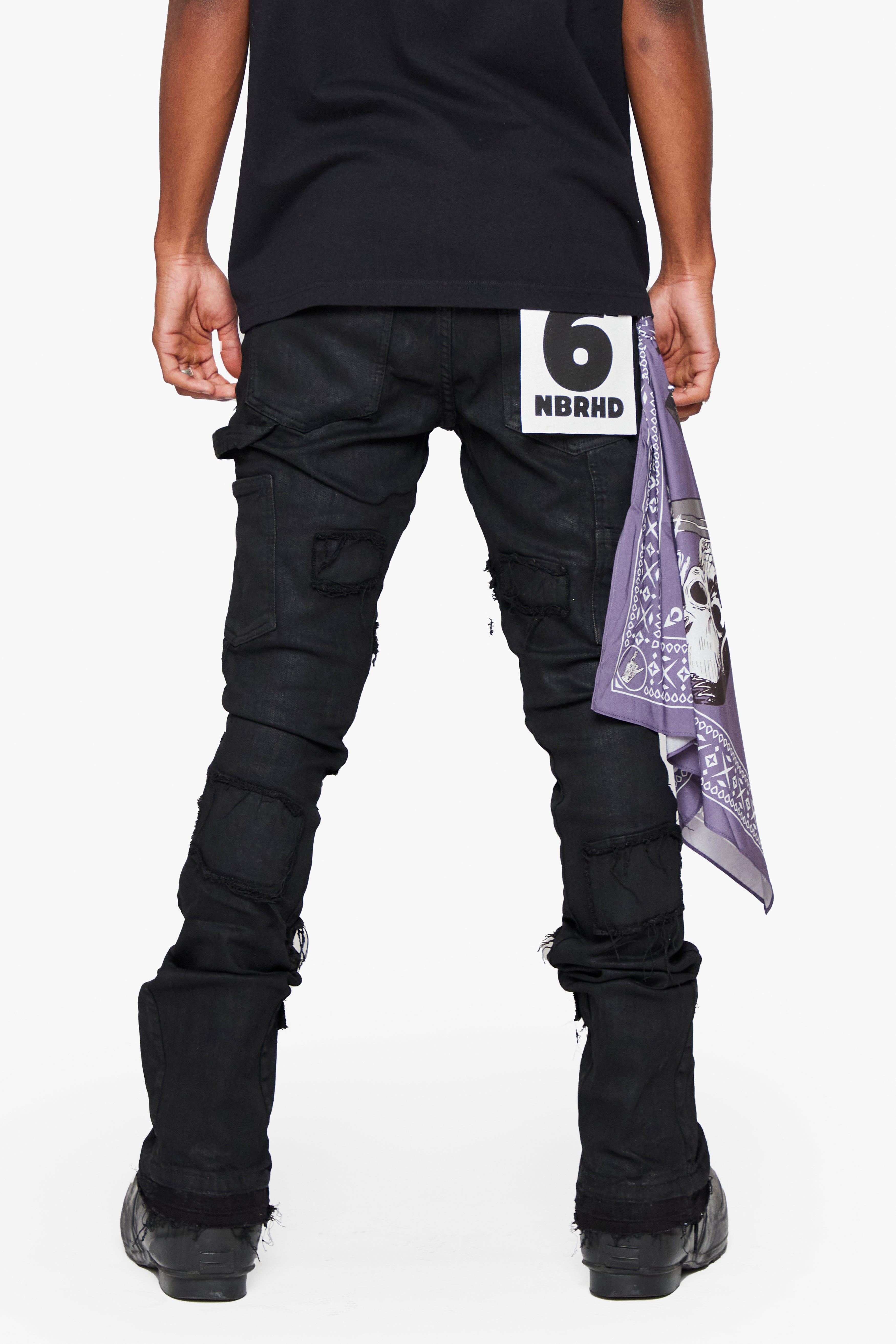 6Th Nbrhd Avalon Men's Jeans - Black