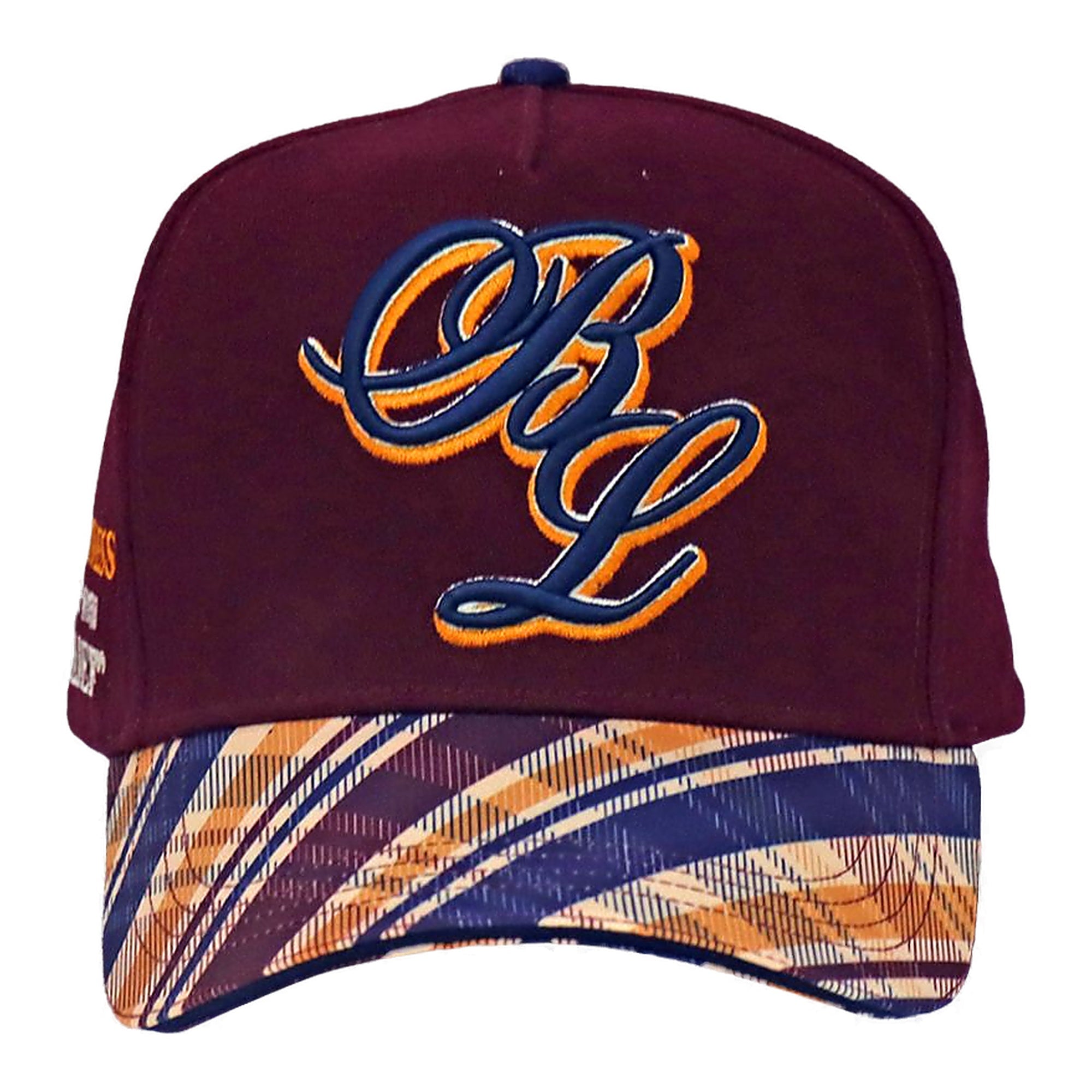 Black Leaf Bl Elite Trucker Hat - Burgundy Mesh Back