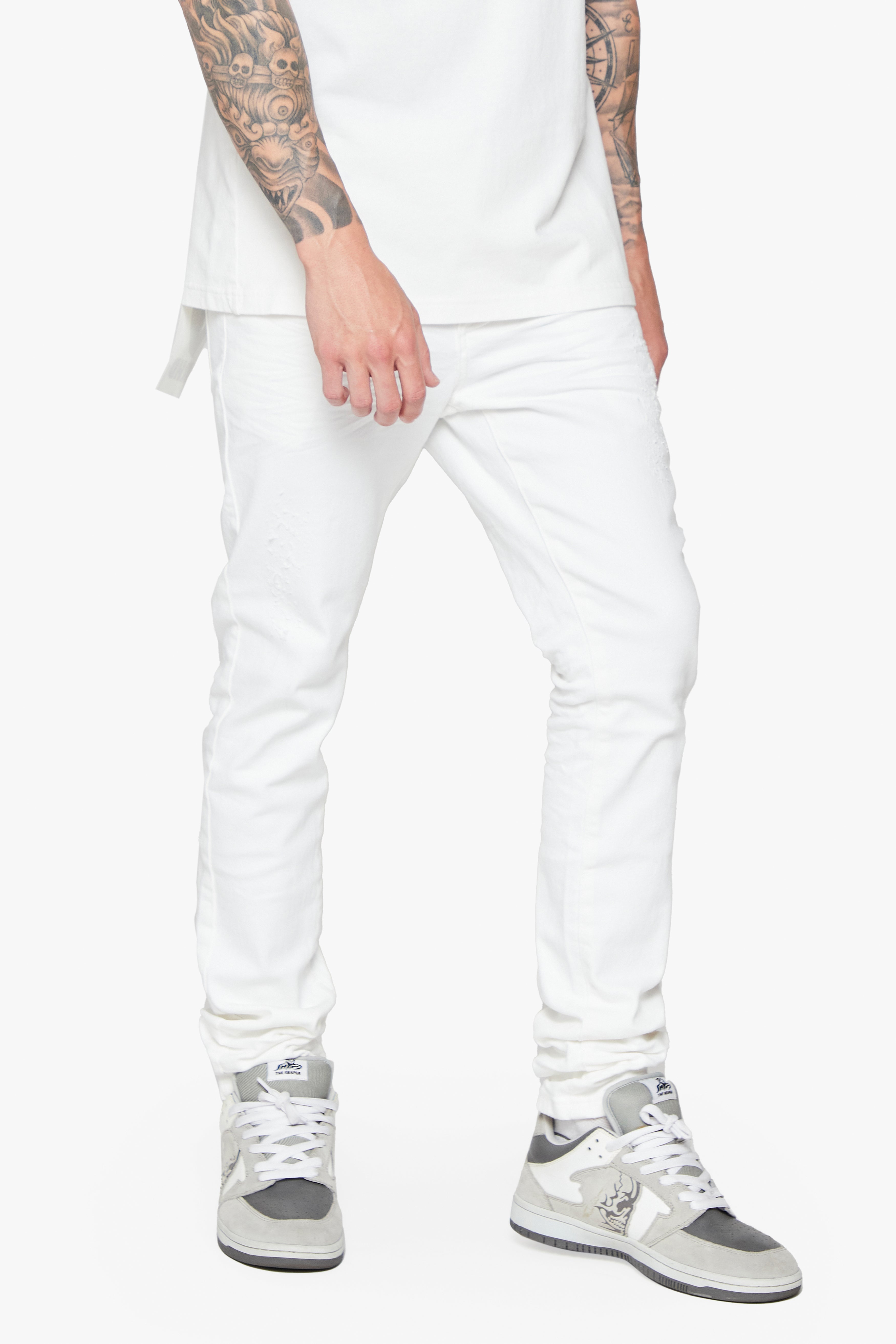 6Th Nbrhd Pali Men's Jeans - White