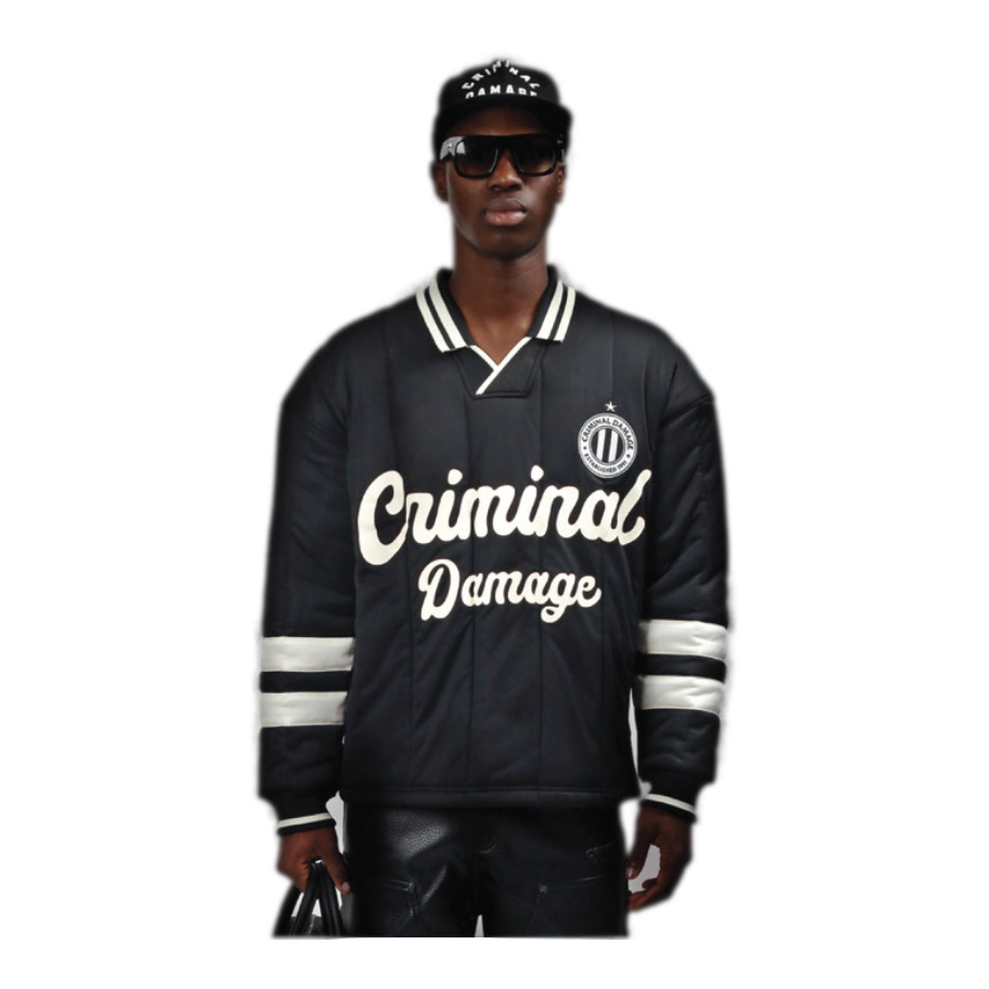 Criminal Damage Men's Jacket- Black