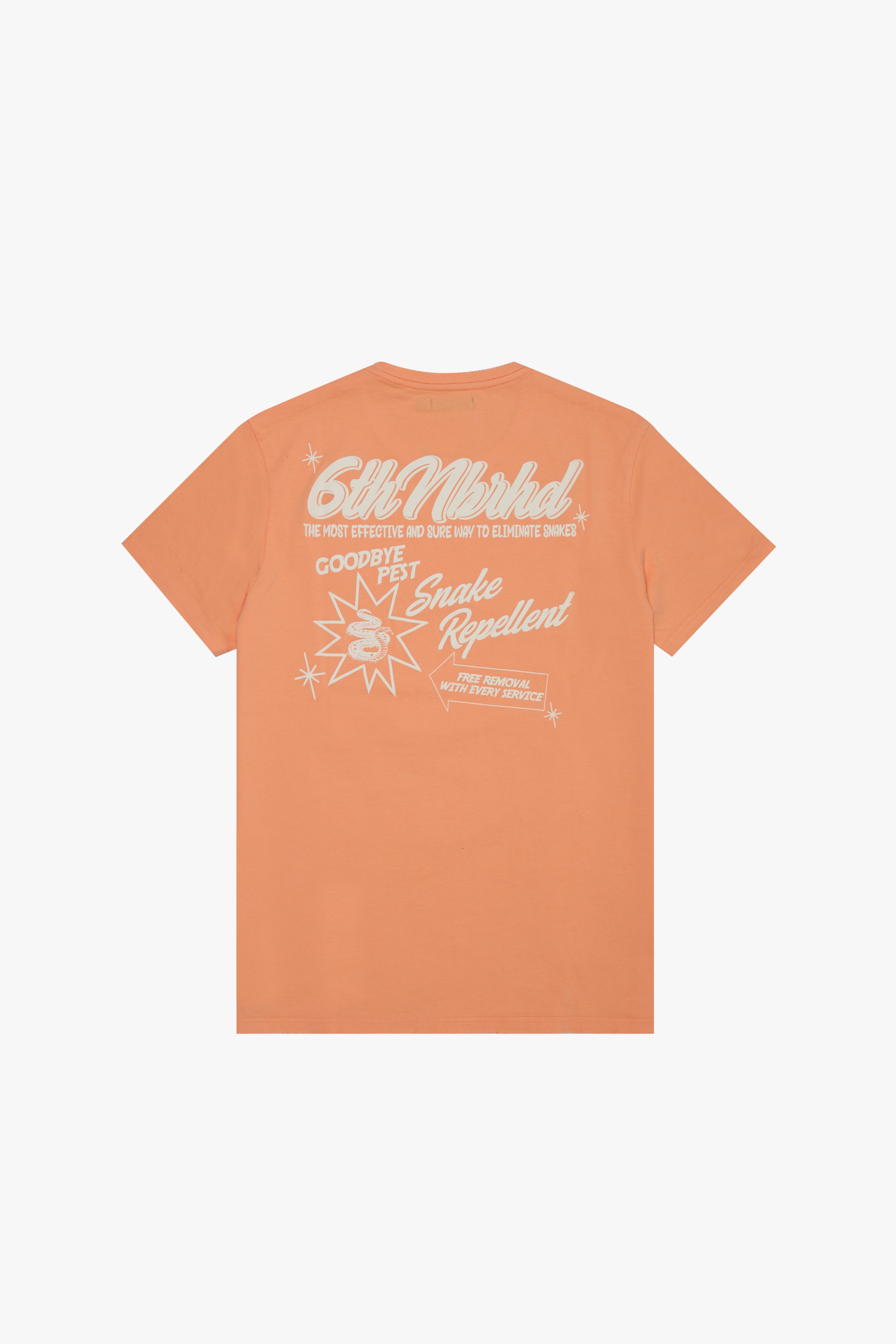 6Th Nbrhd Goodbye Pest Men's T-Shirt - Orange
