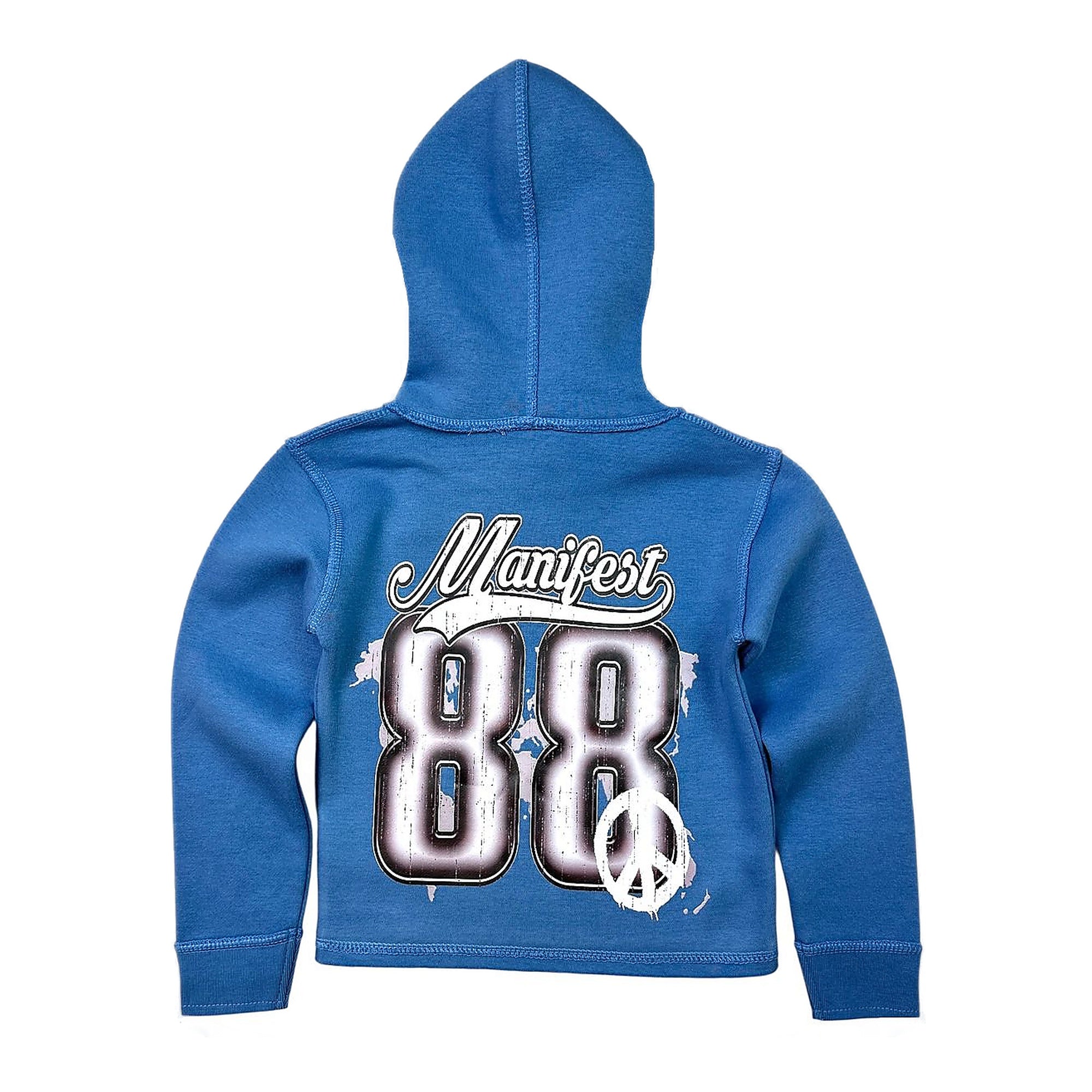 Exit Manifest Fleece Kids Hoodie - Blue