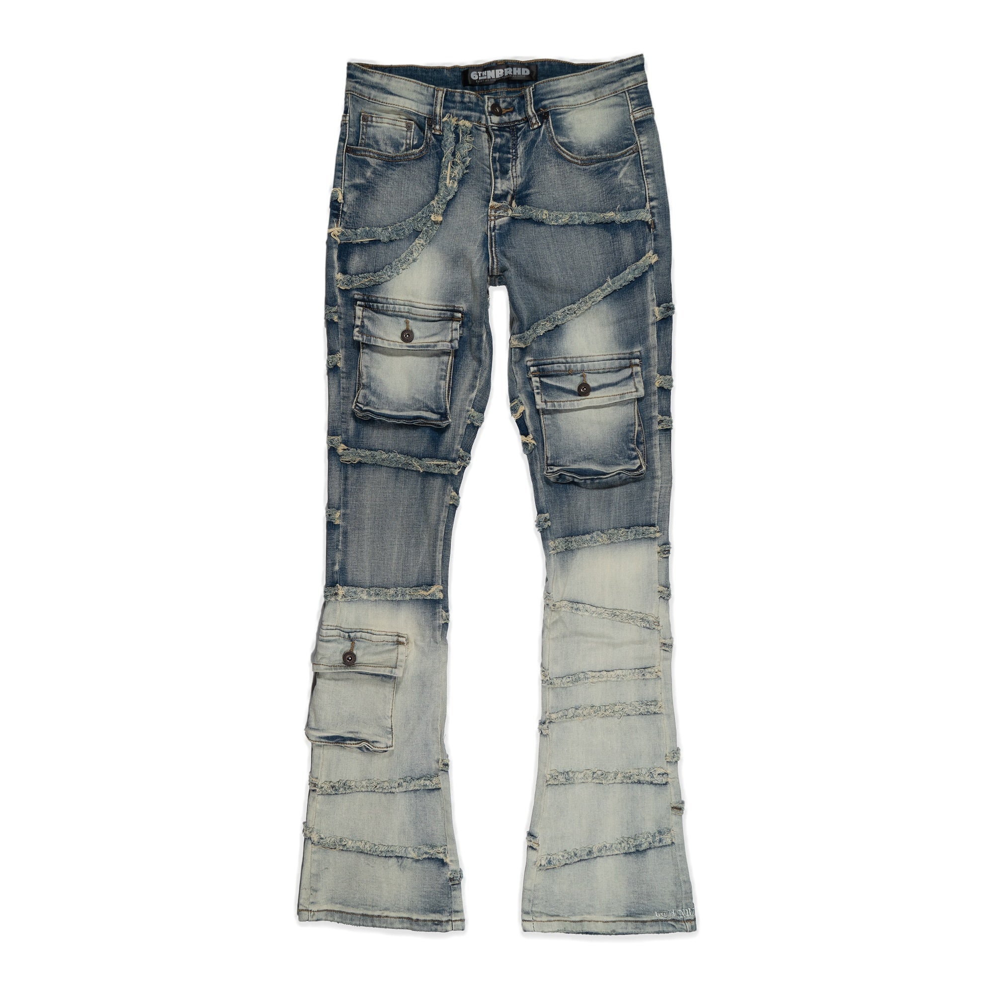 6Th Nbrhd Immortal Men's Jeans - Distressed Wash