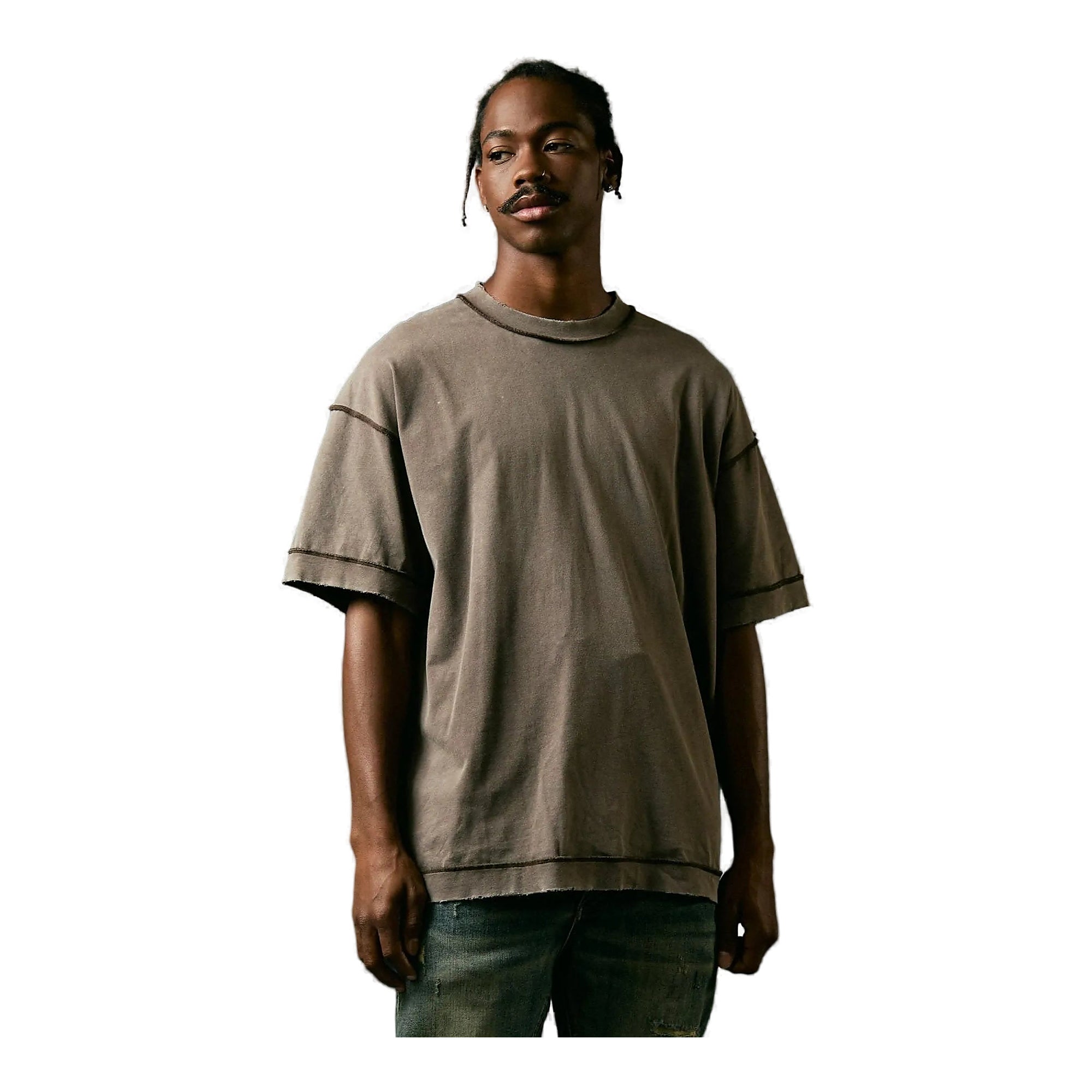 Silnt Chptrs Stitch Tee - Relaxed Fit