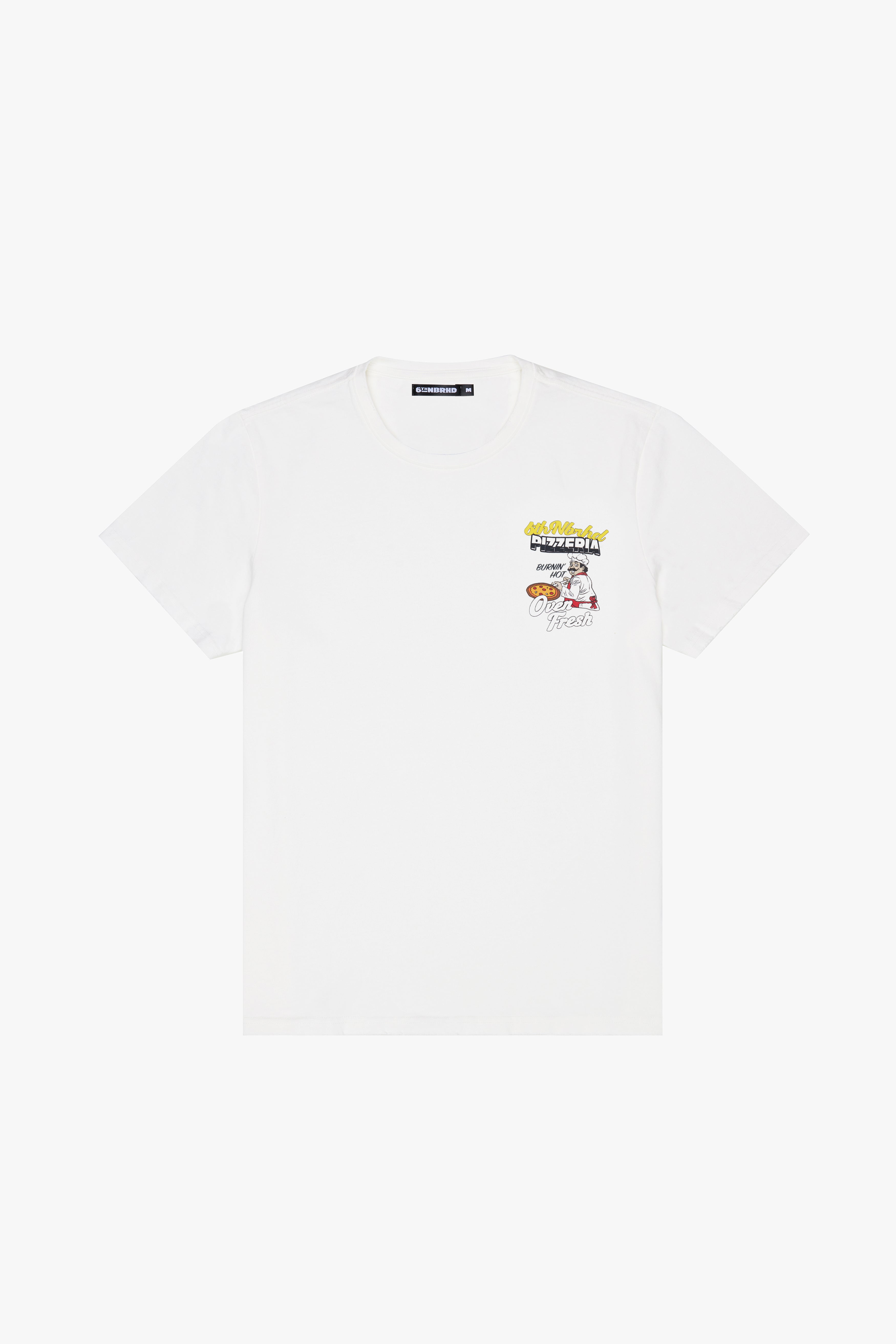 6Th Nbrhd Oven Fresh Men's T-Shirt - White