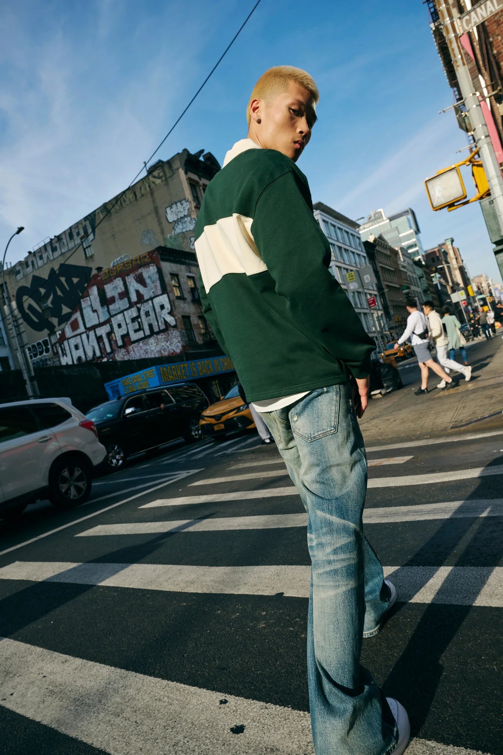 6Th Nbrhd Preppy Men's Sweatshirt