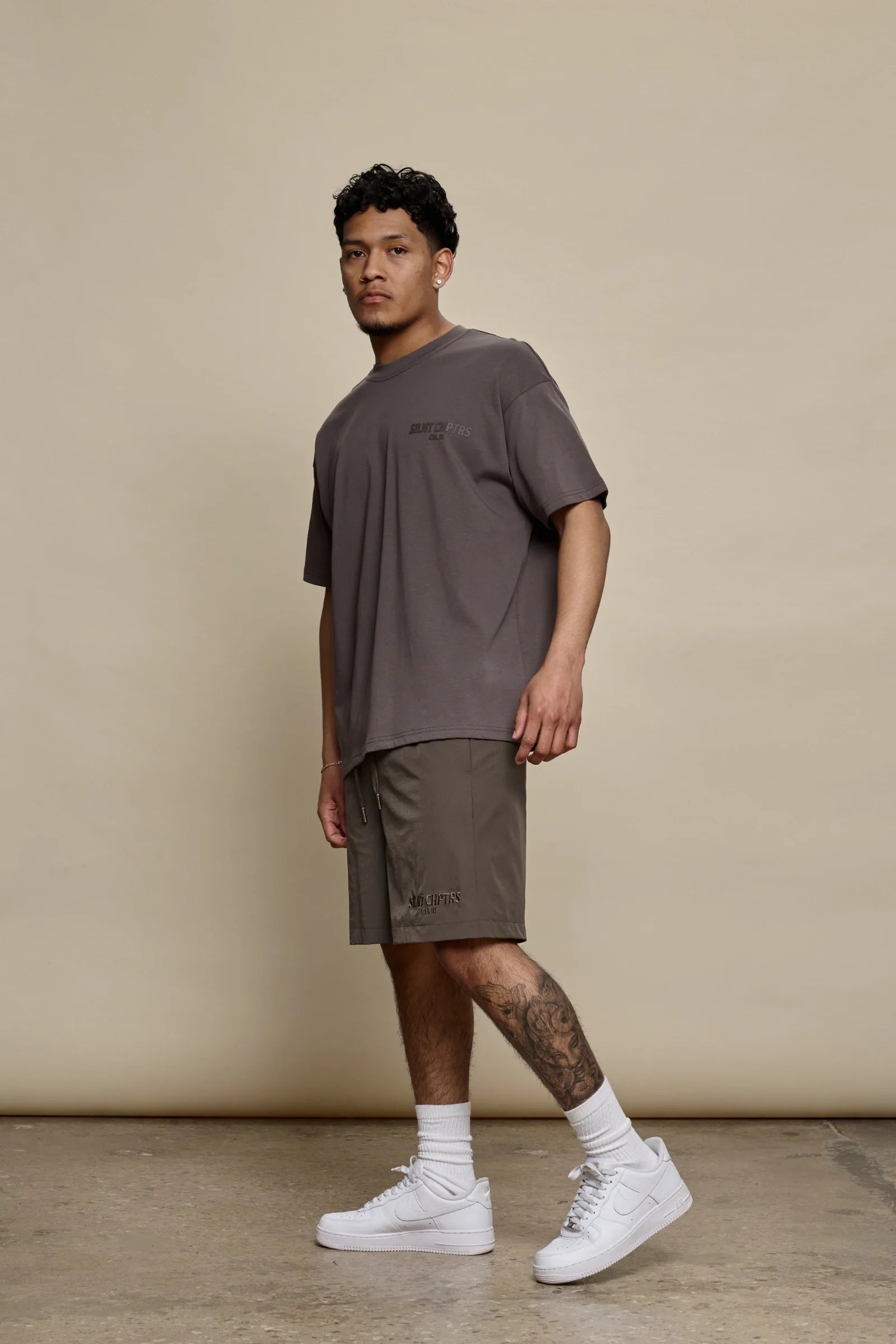 Silnt Chptrs Logo Shorts - Relaxed Fit
