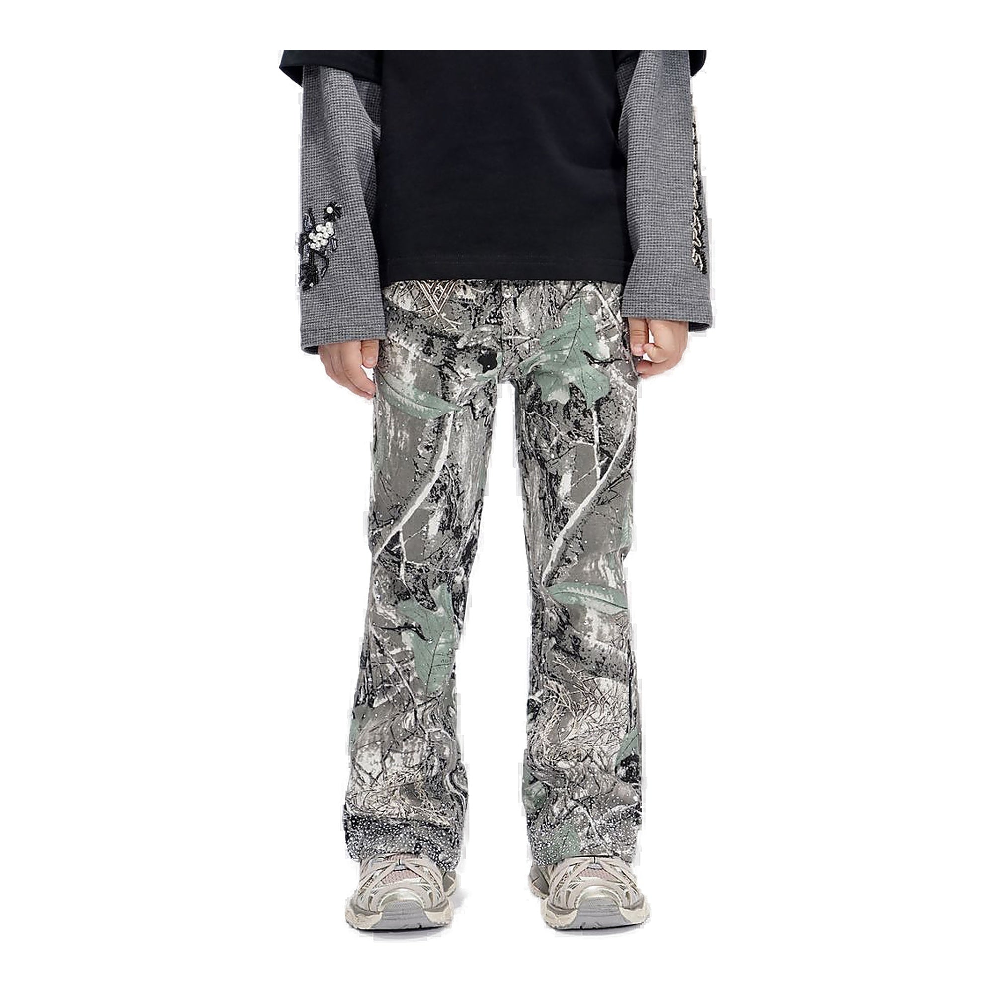 Valabasas Stacked Jeans Kids - Camouflage Pattern