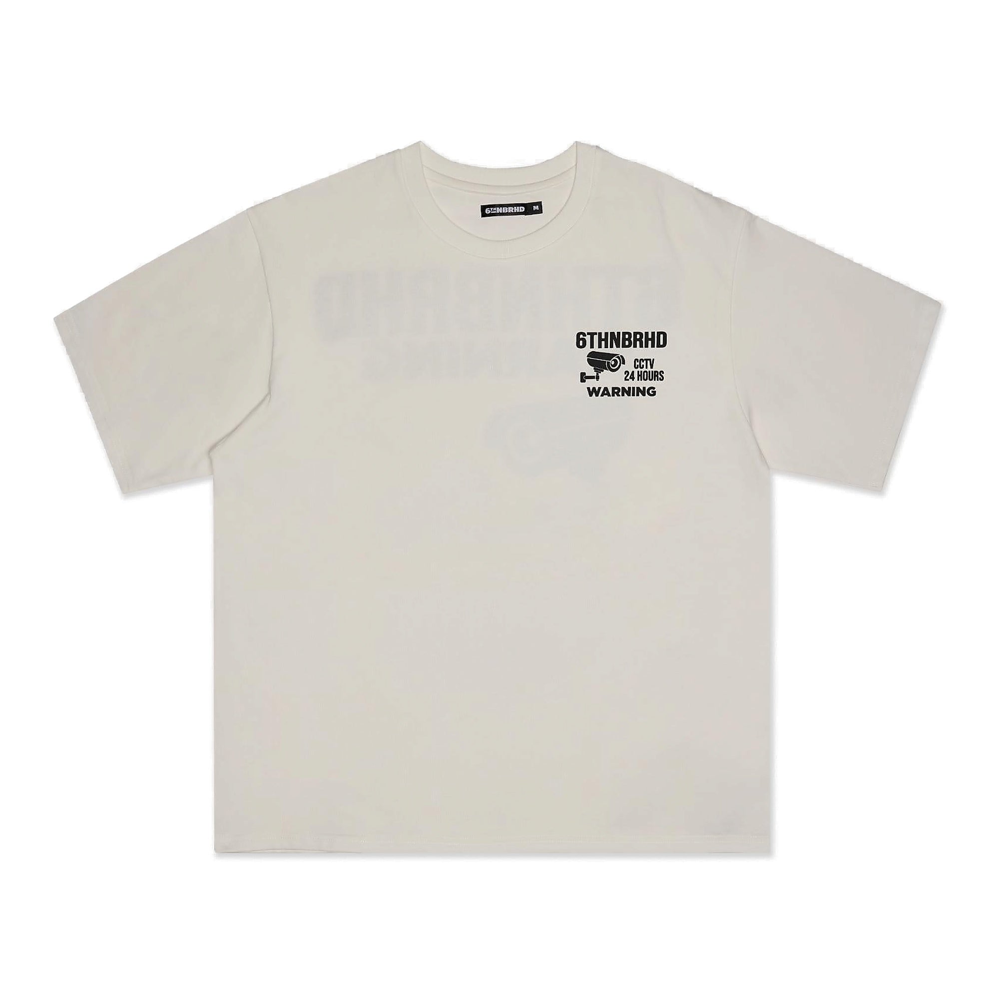 6Th Nbrhd Warning Tee Men's T-Shirt - Beige