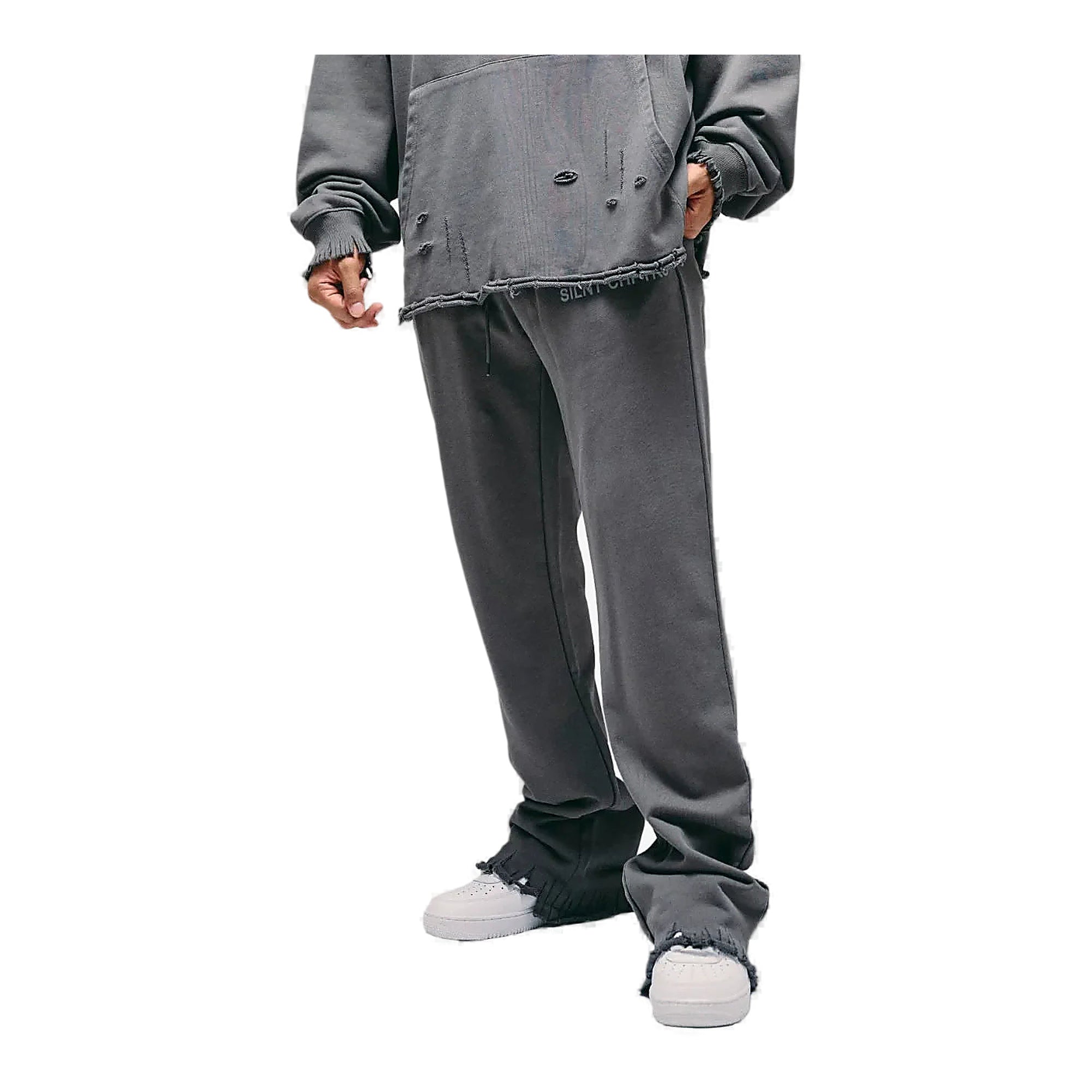 Silnt Chptrs Intentions Sweatpants - Distressed