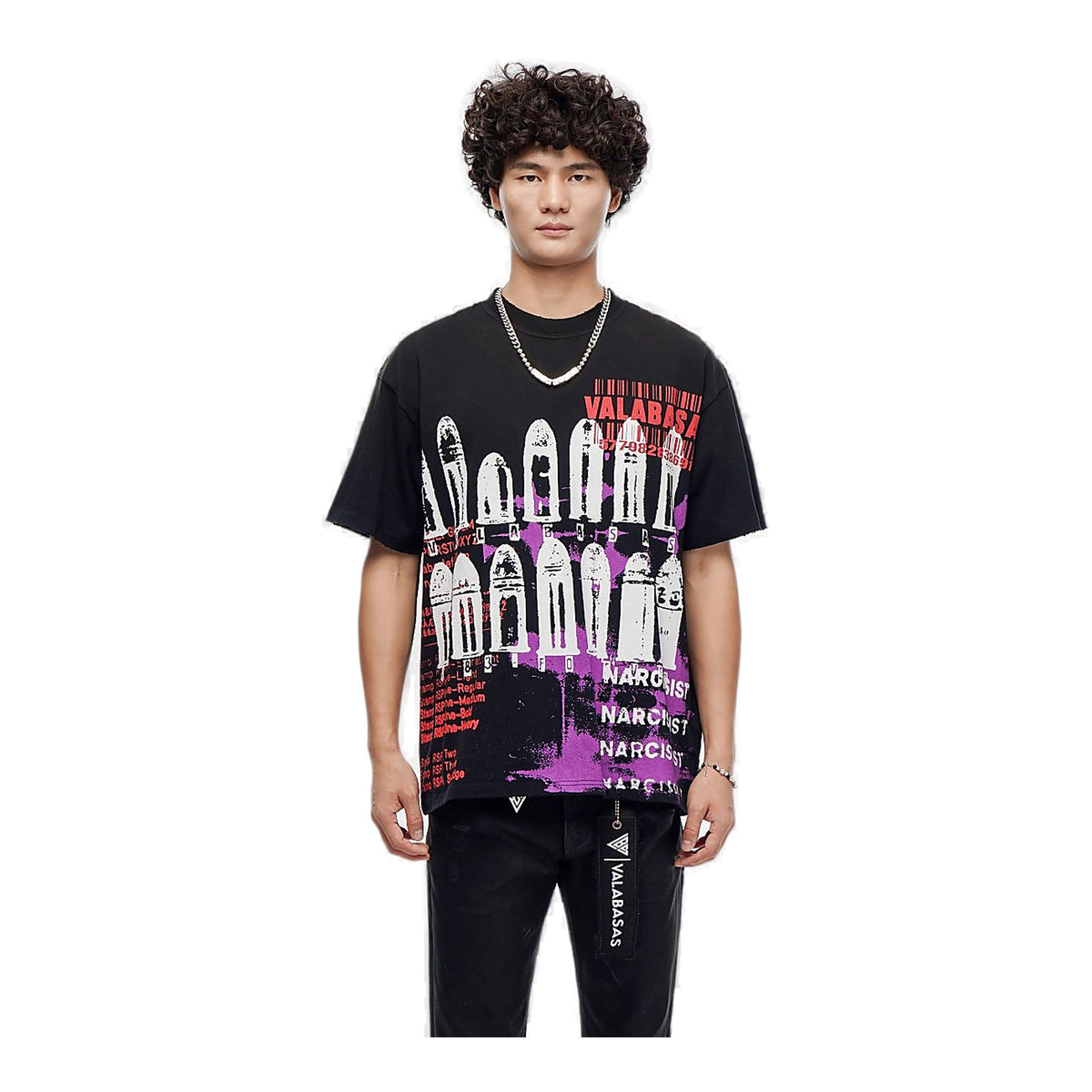 Valabasas Narcissist Tee - Graphic Black
