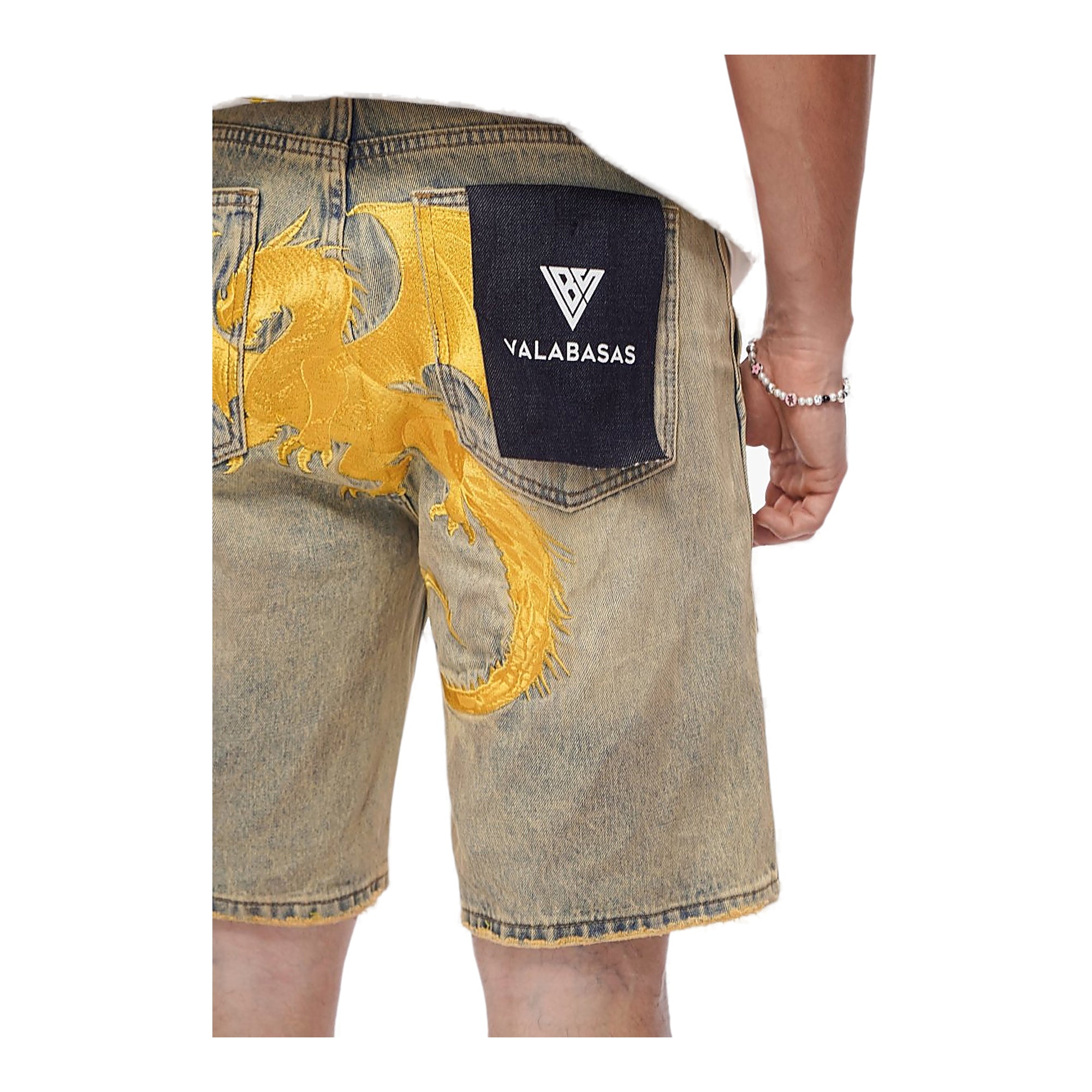 Valabasas Dragon Shorts - Vintage Wash