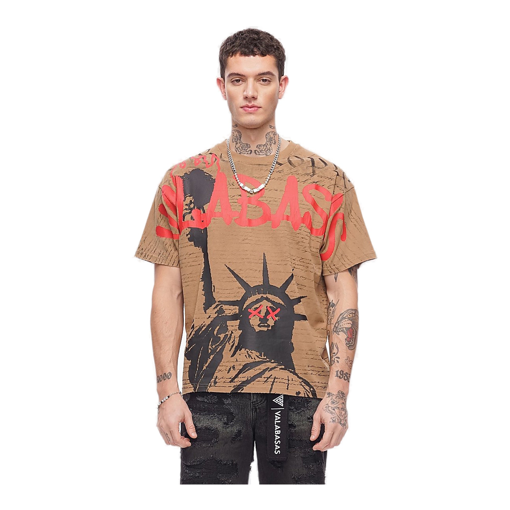 Valabasas Freedom T-Shirt - Oversized Graphic